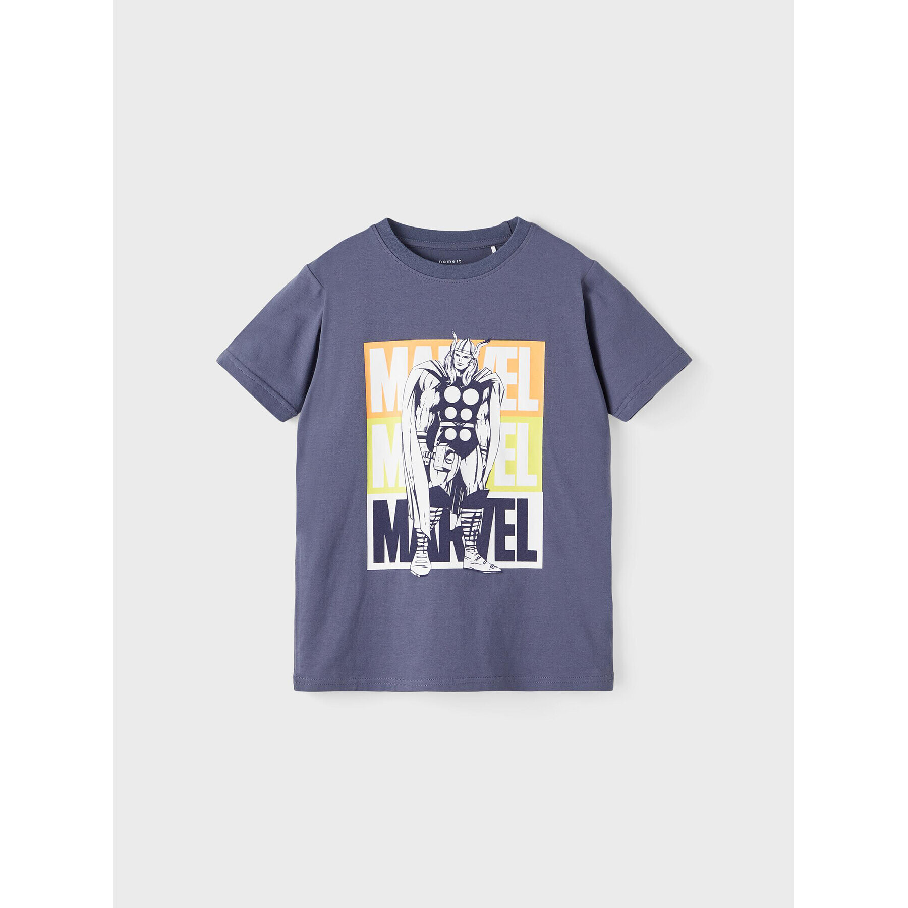 NAME IT Тишърт MARVEL 13203684 Тъмносин Regular Fit - Pepit.bg