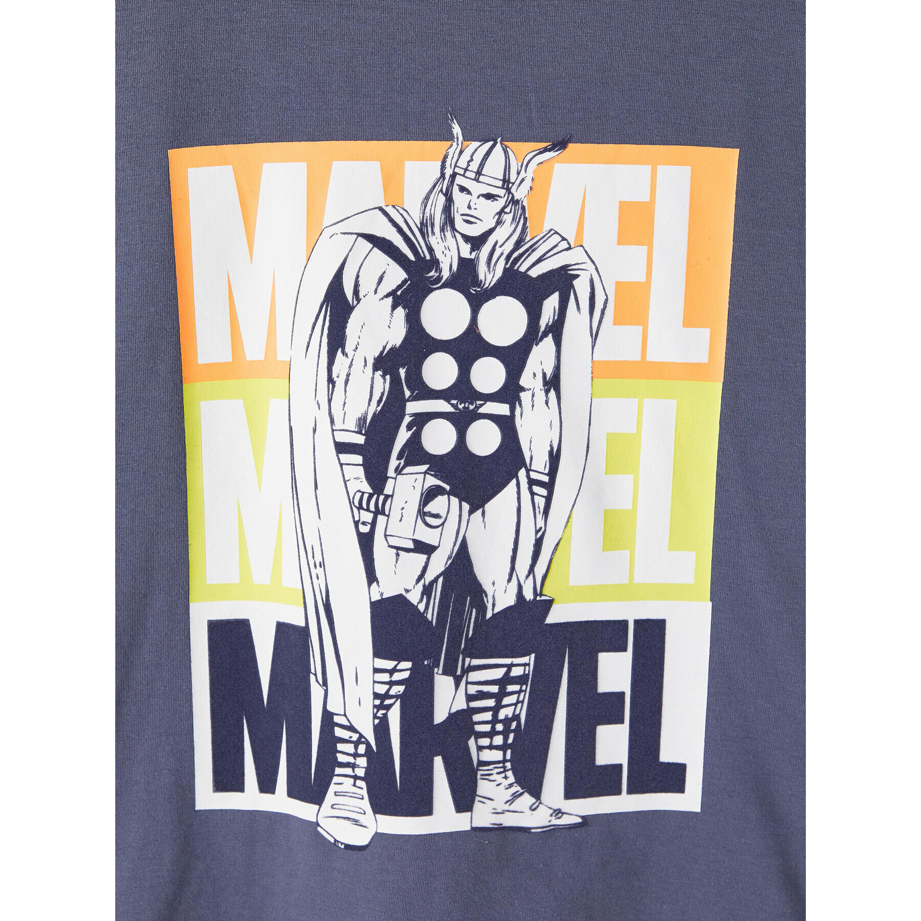 NAME IT Тишърт MARVEL 13203684 Тъмносин Regular Fit - Pepit.bg