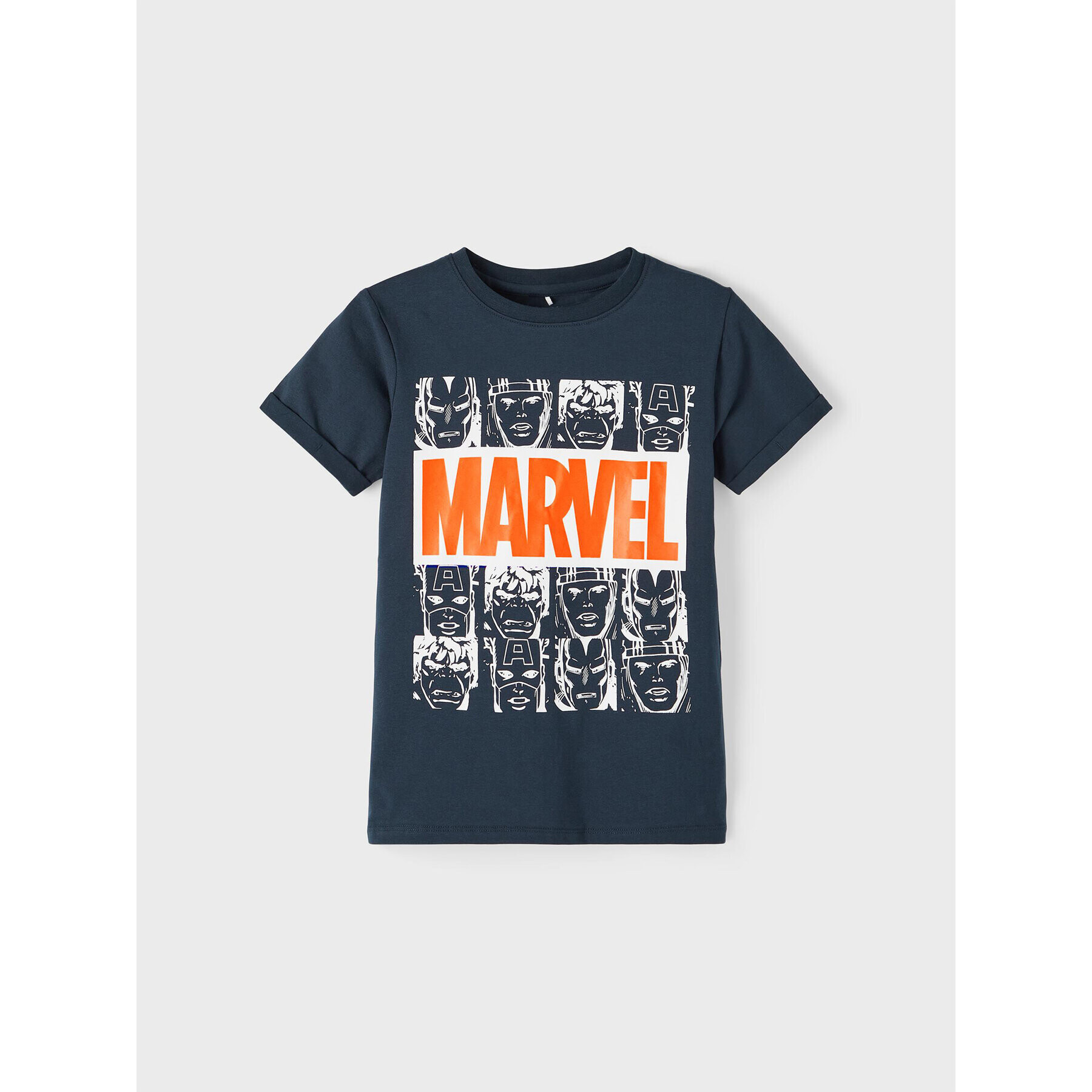 NAME IT Тишърт MARVEL 13215747 Тъмносин Regular Fit - Pepit.bg