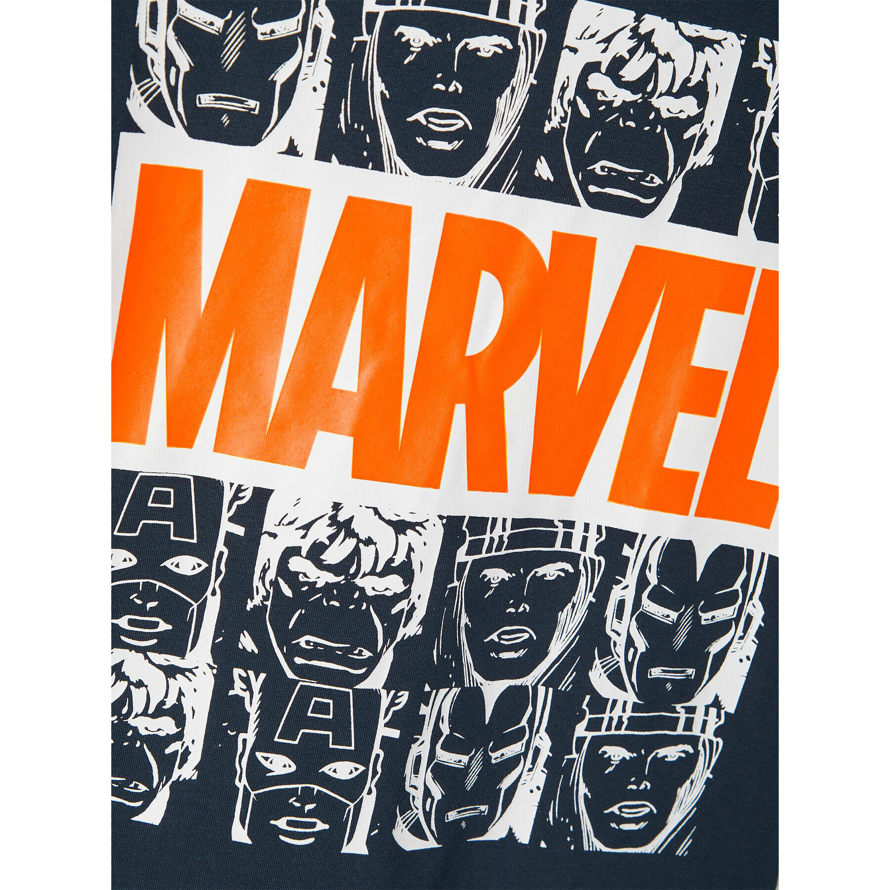 NAME IT Тишърт MARVEL 13215747 Тъмносин Regular Fit - Pepit.bg