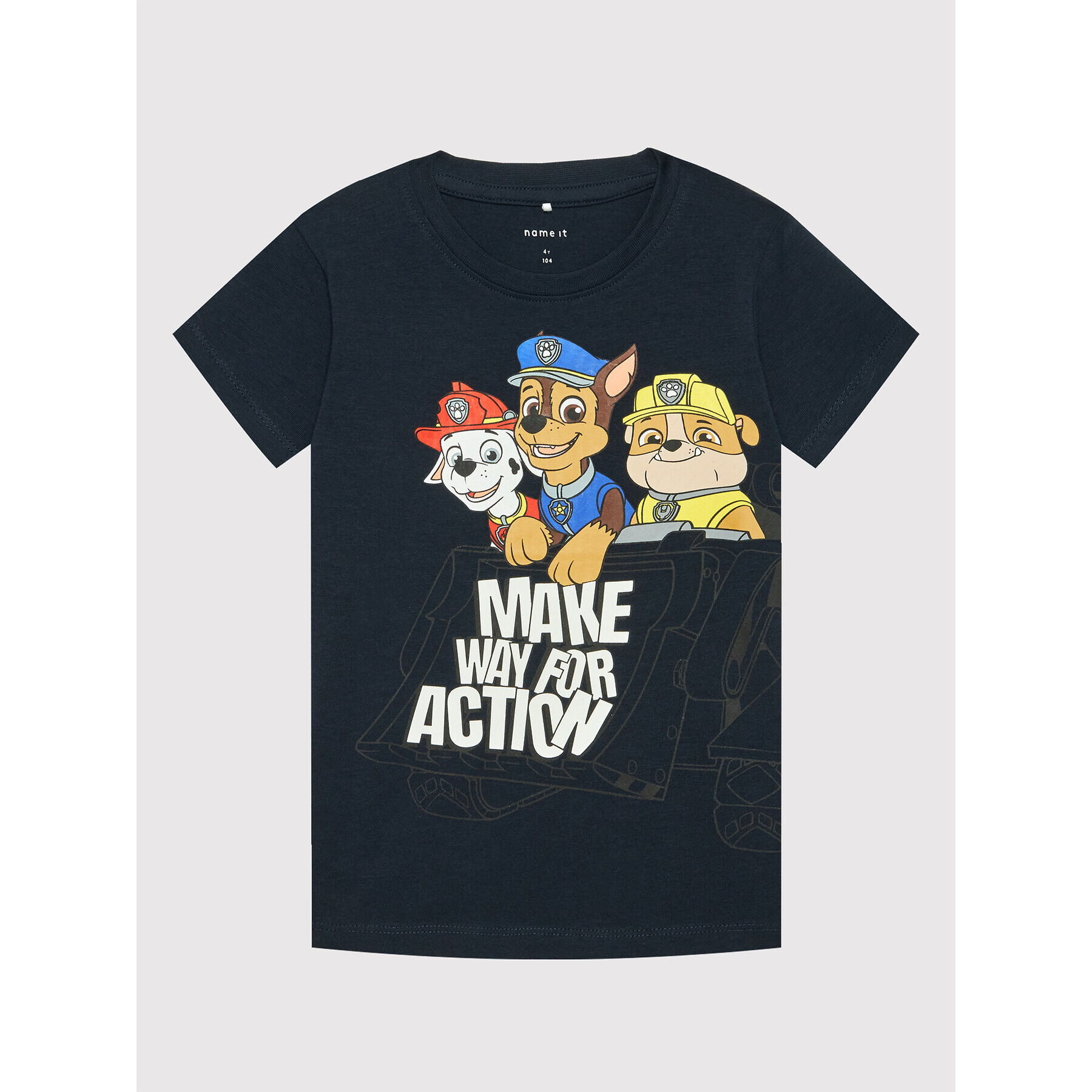 NAME IT Тишърт PAW PATROL 13199796 Тъмносин Regular Fit - Pepit.bg
