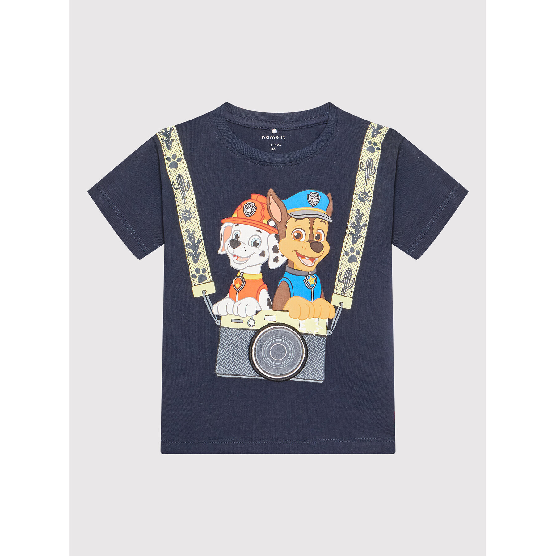 NAME IT Тишърт PAW PATROL 13203540 Тъмносин Regular Fit - Pepit.bg