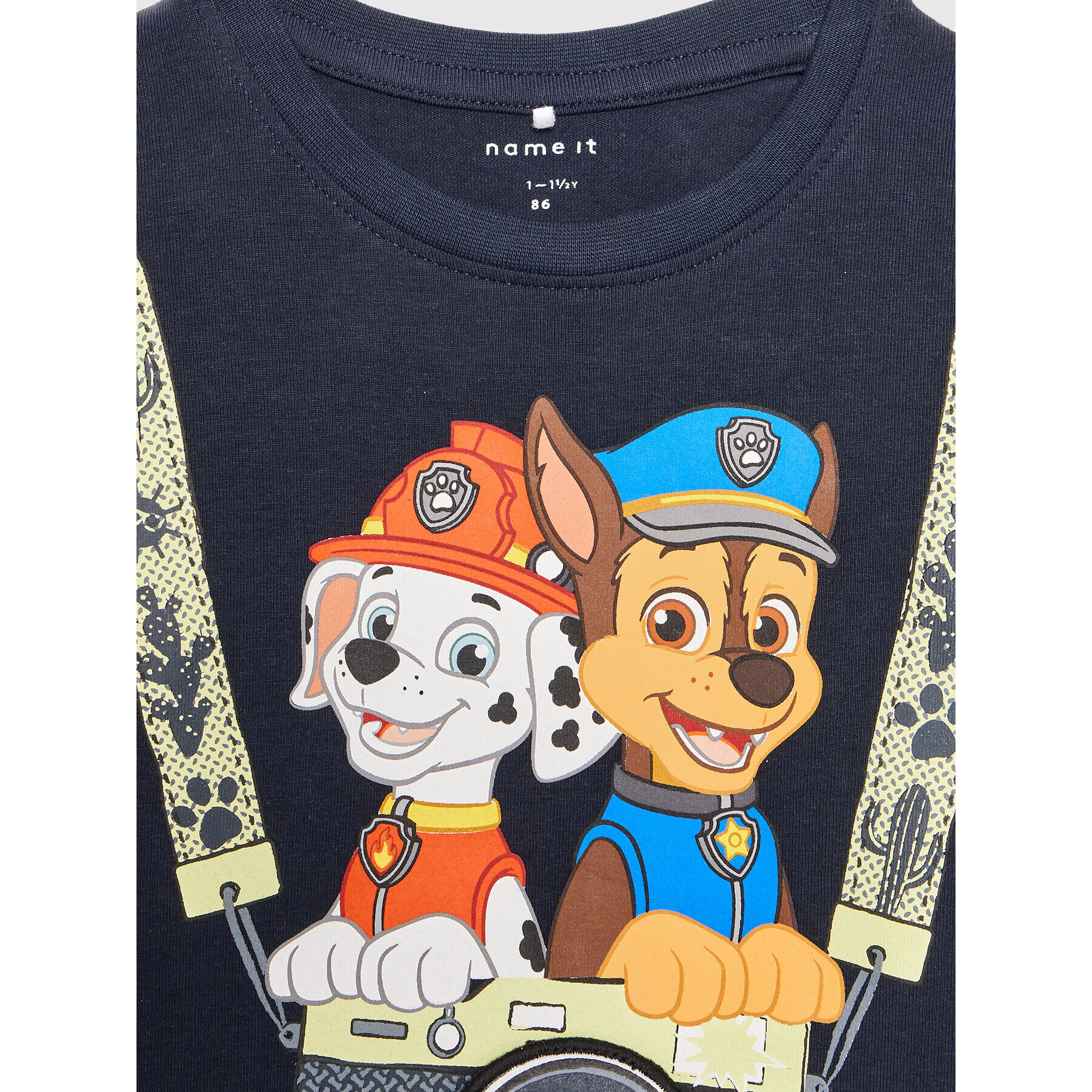 NAME IT Тишърт PAW PATROL 13203540 Тъмносин Regular Fit - Pepit.bg