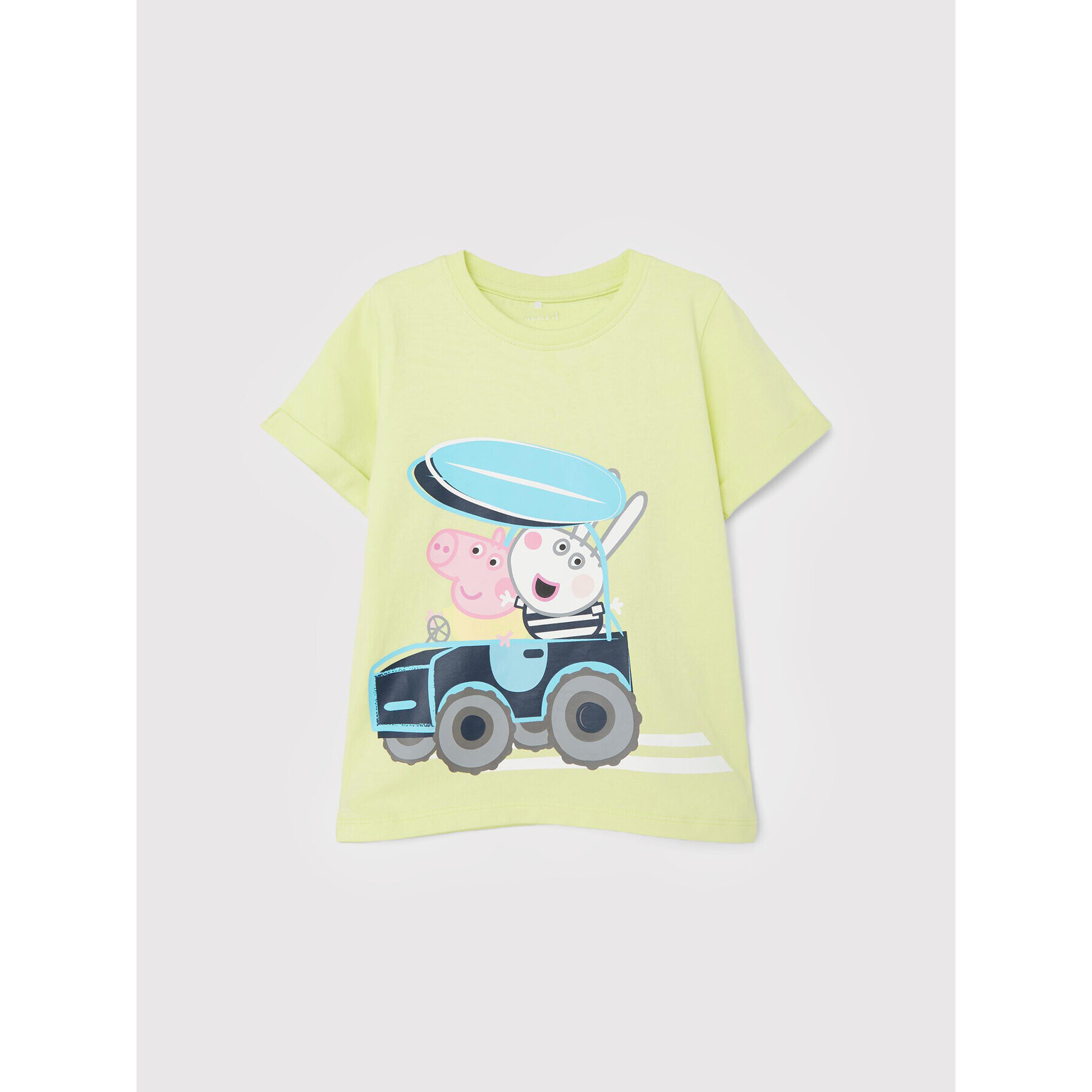 NAME IT Тишърт PEPPA PIG 13199830 Жълт Regular Fit - Pepit.bg