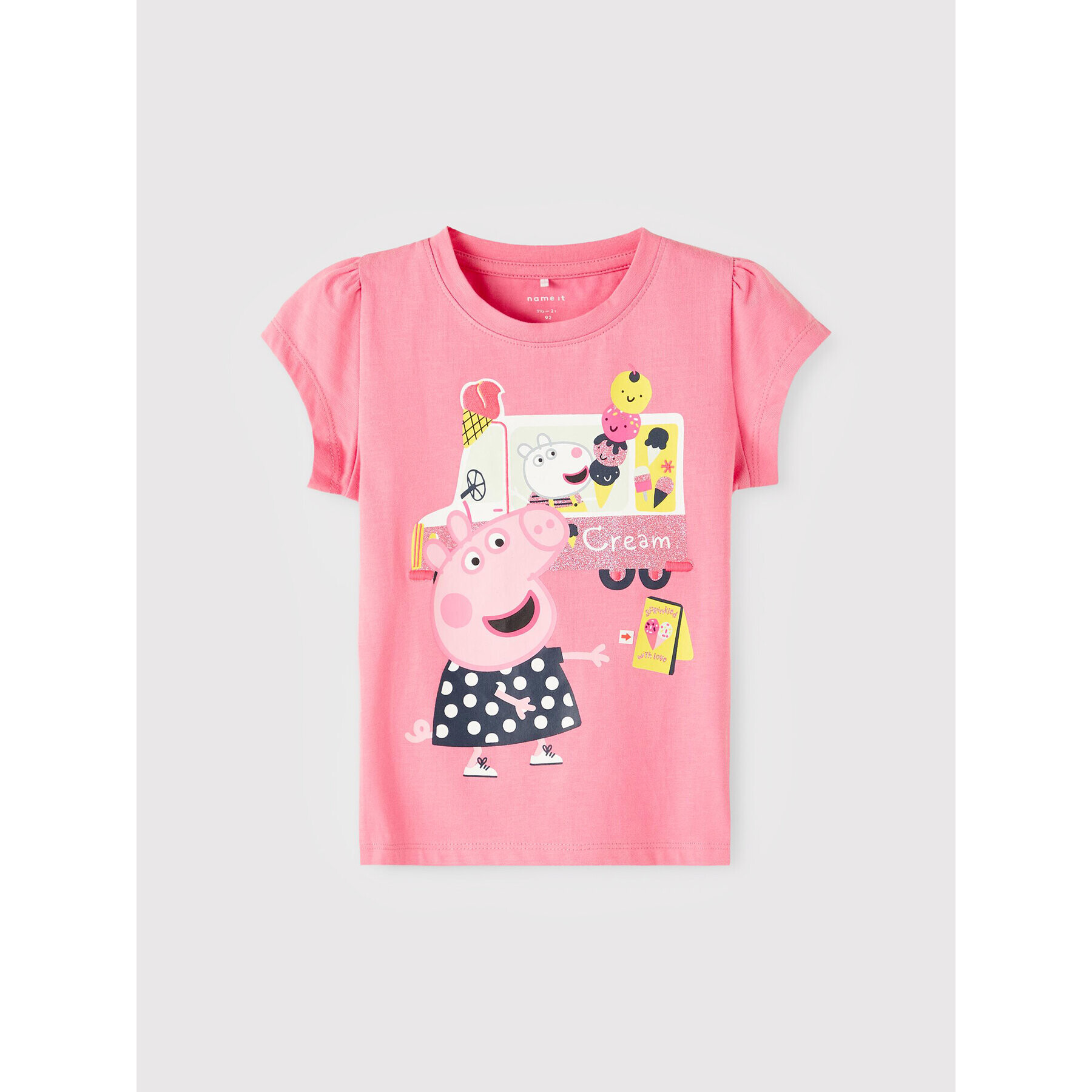NAME IT Тишърт PEPPA PIG 13201304 Розов Regular Fit - Pepit.bg