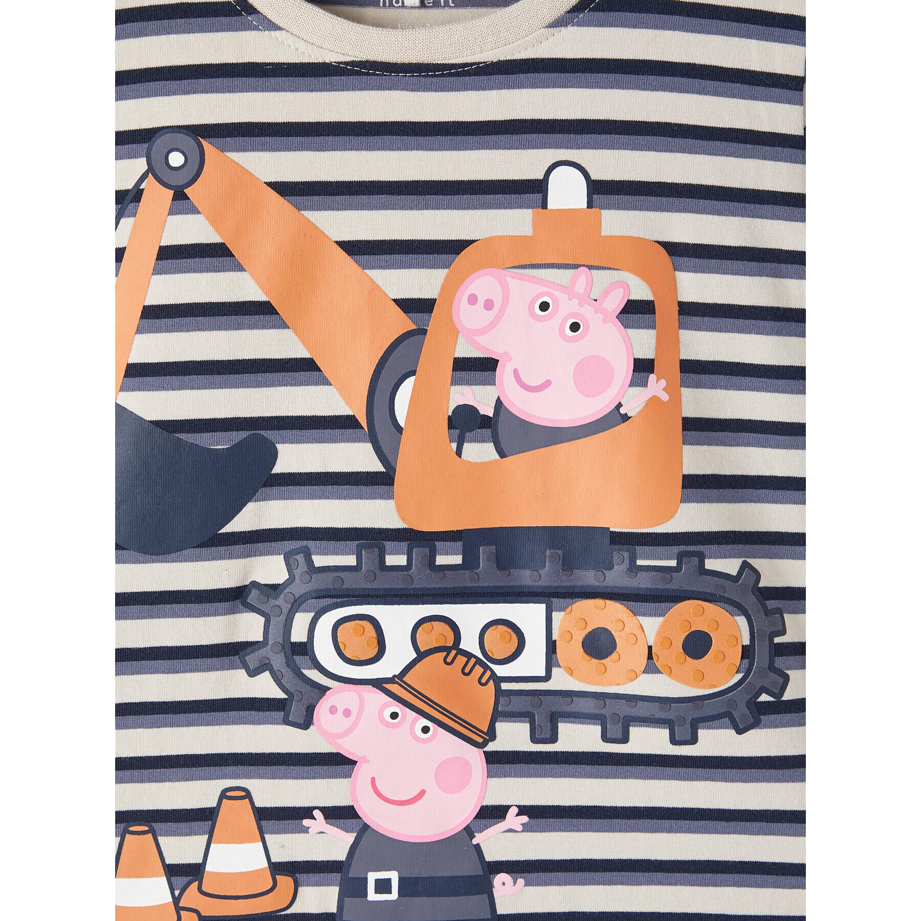 NAME IT Тишърт PEPPA PIG 13203559 Бежов Regular Fit - Pepit.bg