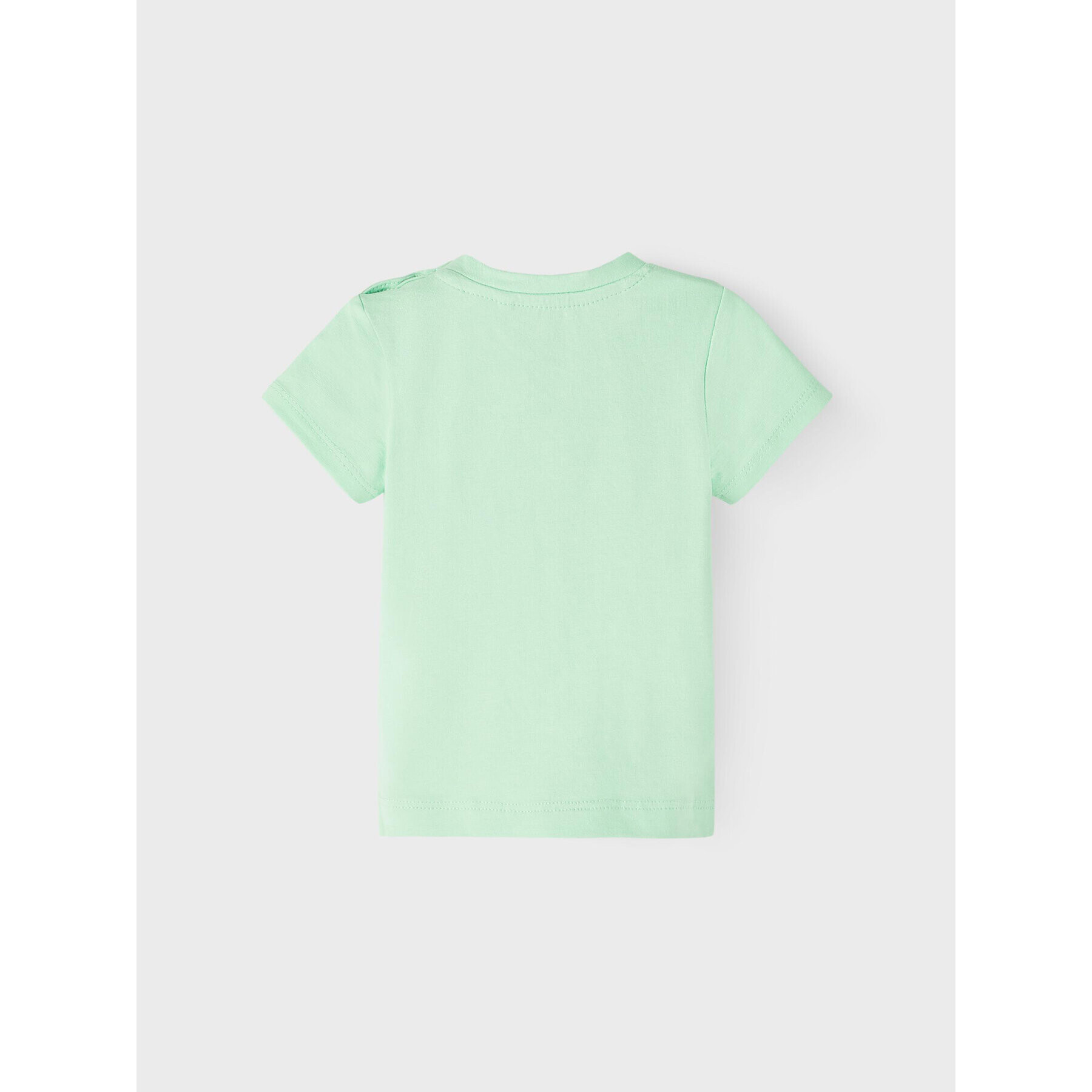 NAME IT Тишърт 13215720 Зелен Regular Fit - Pepit.bg