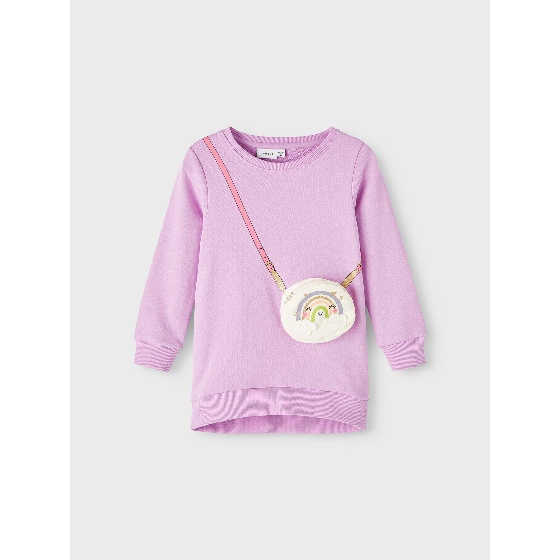 NAME IT Туника 13219685 Виолетов Regular Fit - Pepit.bg