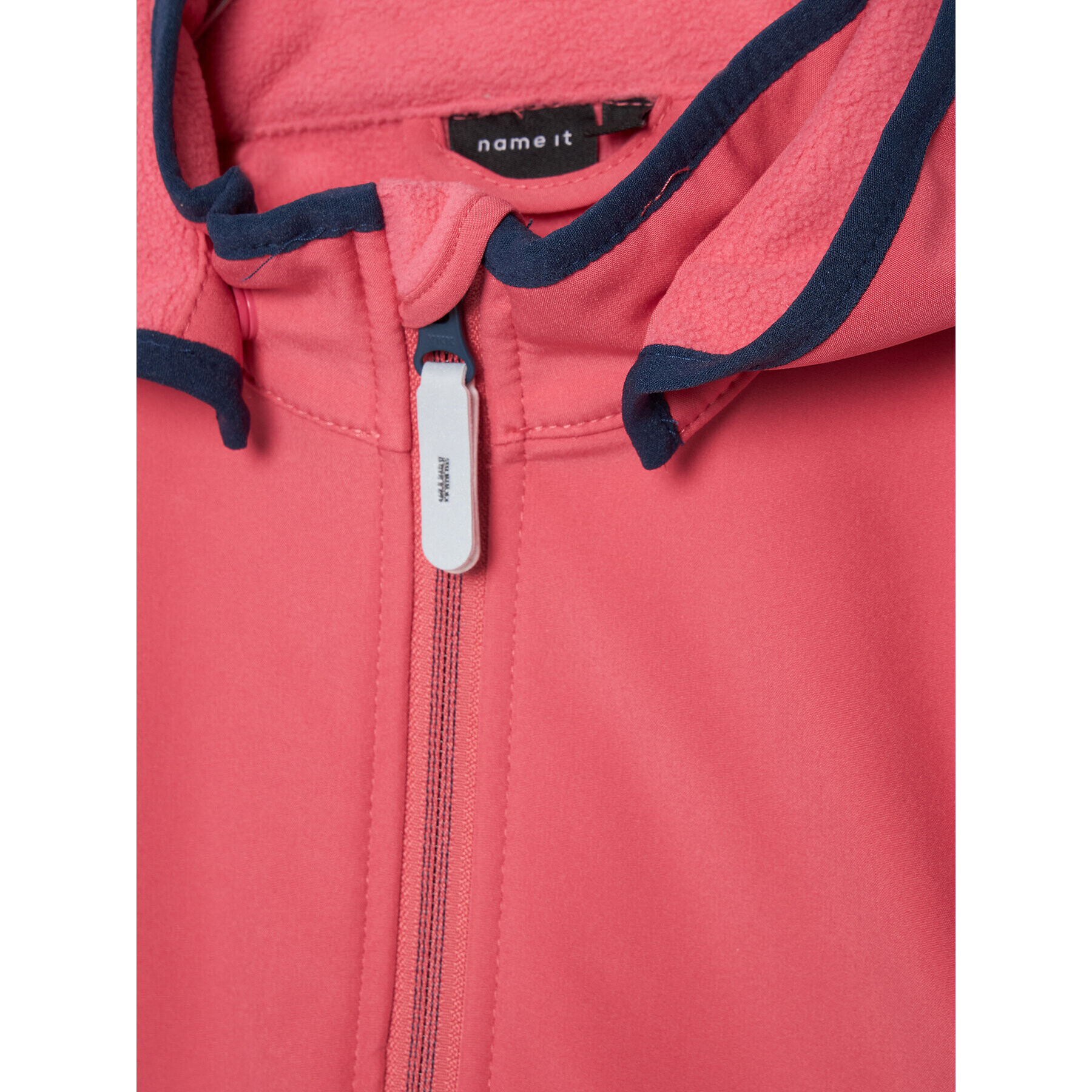 NAME IT Яке softshell 13196972 Розов Regular Fit - Pepit.bg