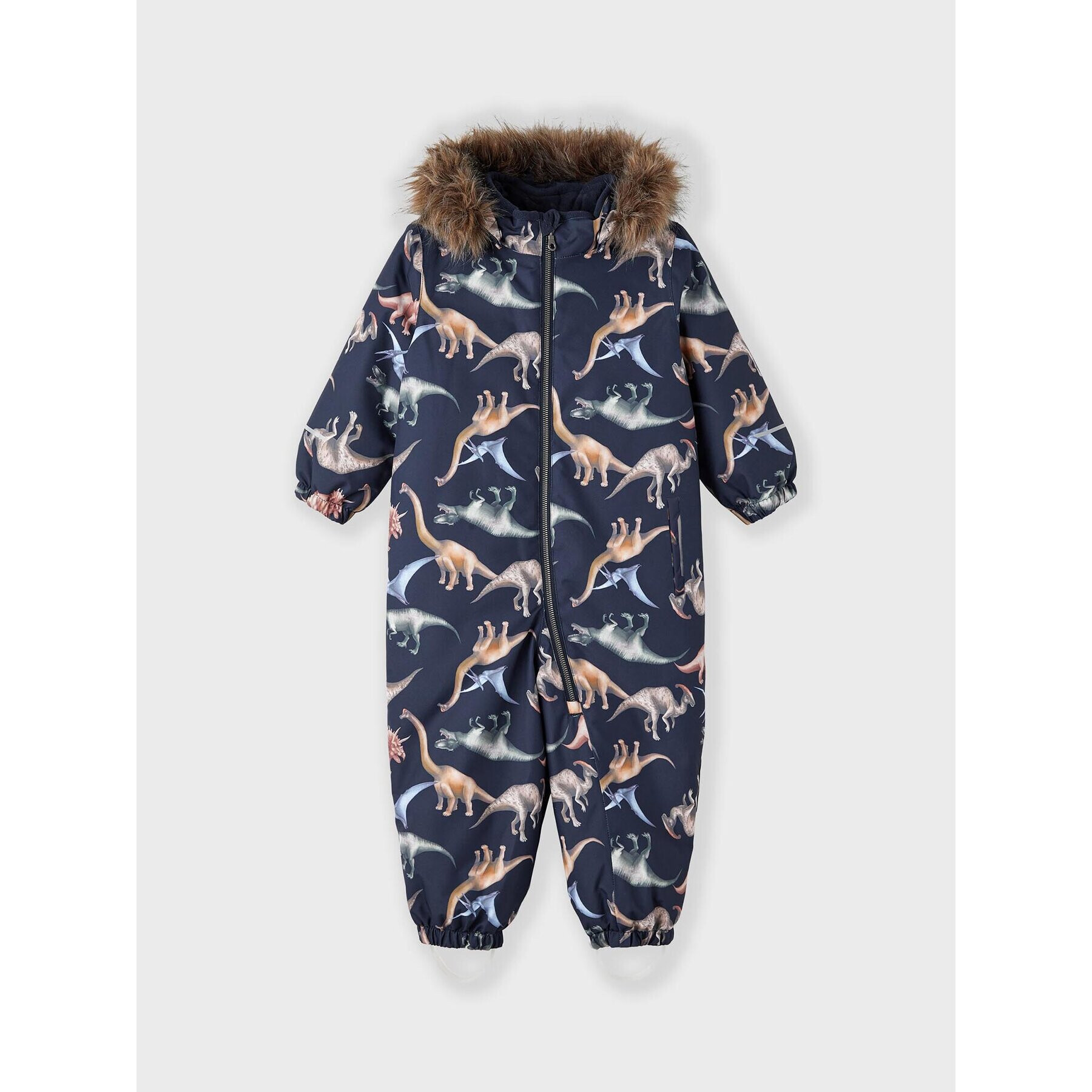 NAME IT Зимен детски гащеризон 13216418 Тъмносин Regular Fit - Pepit.bg