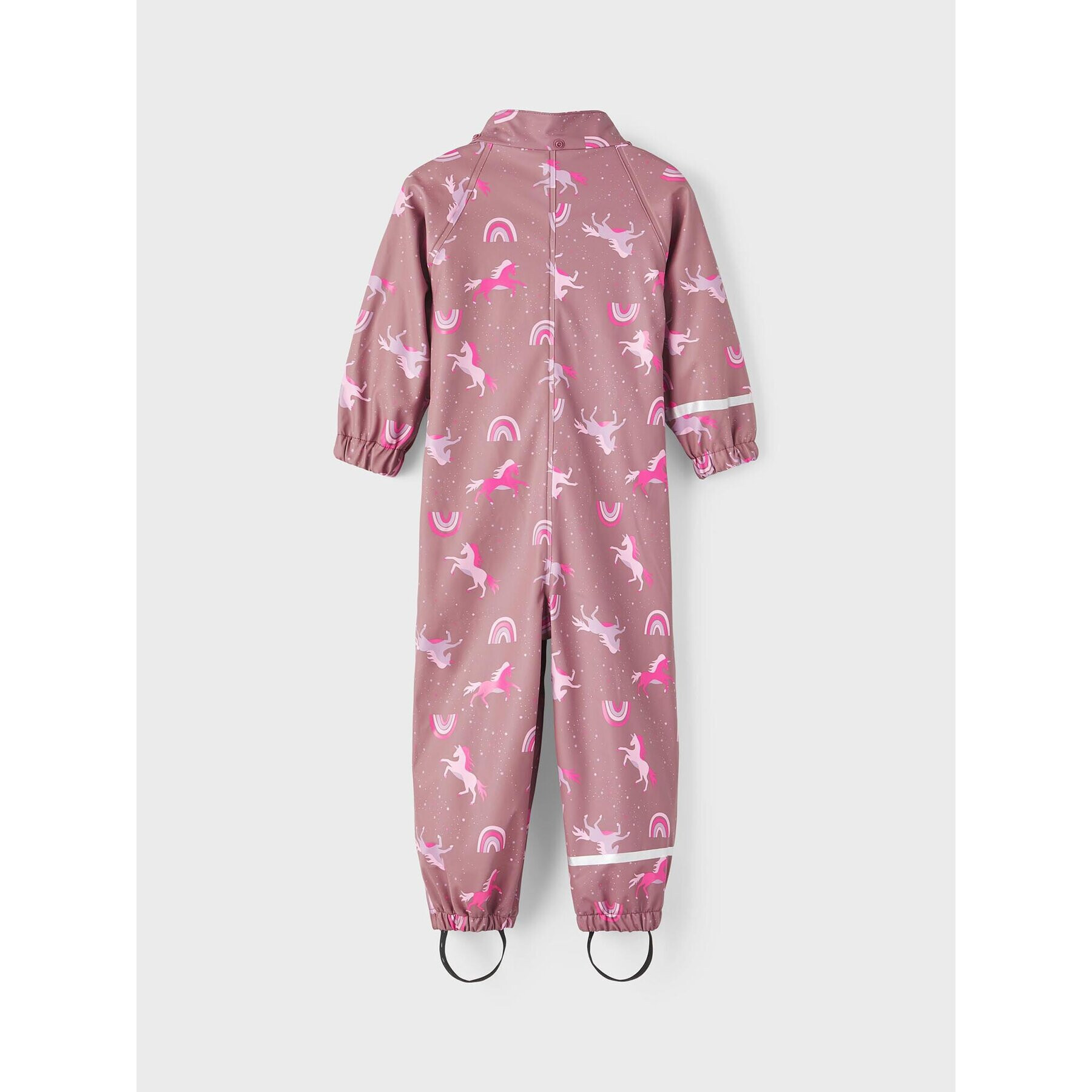 NAME IT Зимен детски гащеризон 13218423 Розов Regular Fit - Pepit.bg