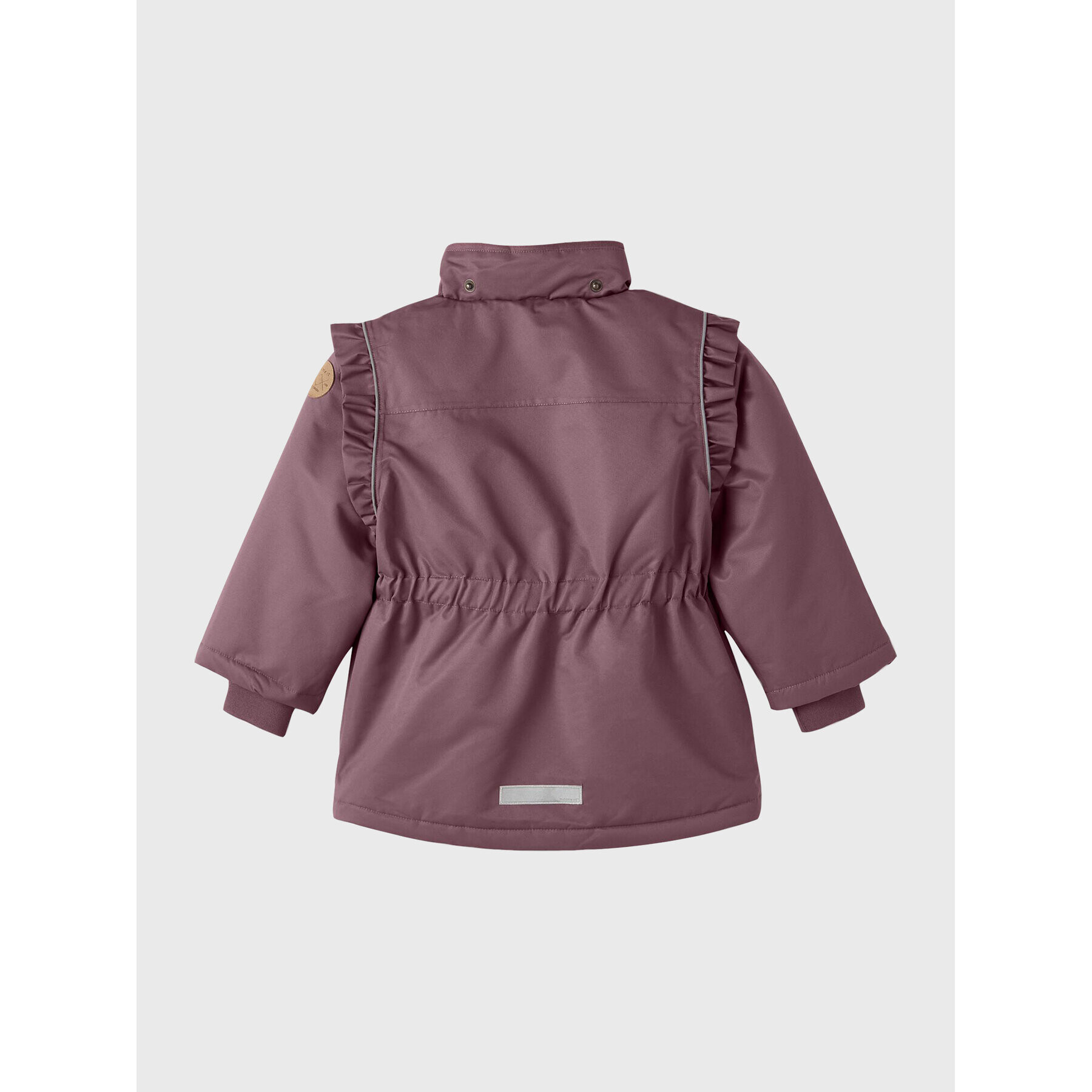 NAME IT Зимно яке 13202213 Розов Regular Fit - Pepit.bg