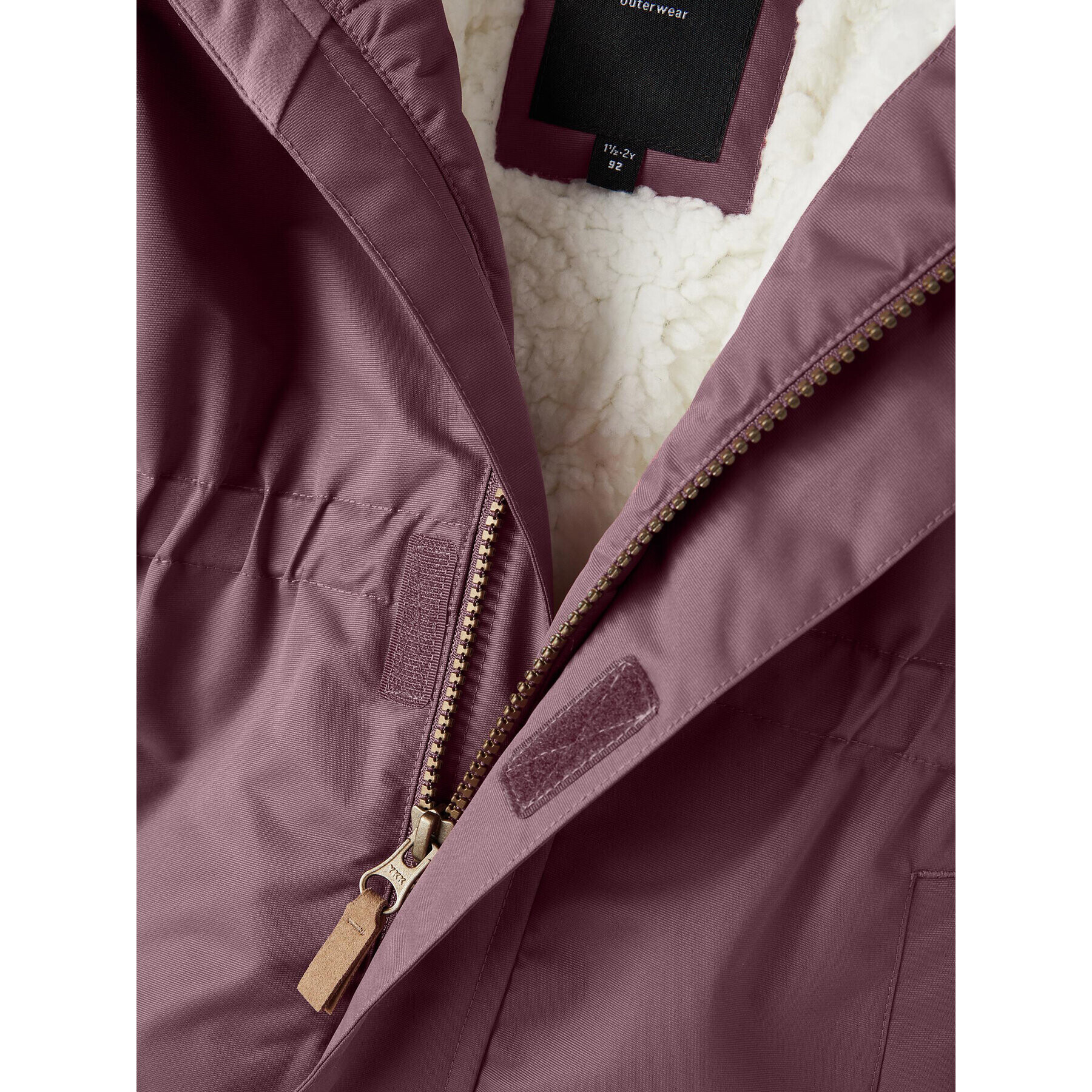 NAME IT Зимно яке 13202213 Розов Regular Fit - Pepit.bg