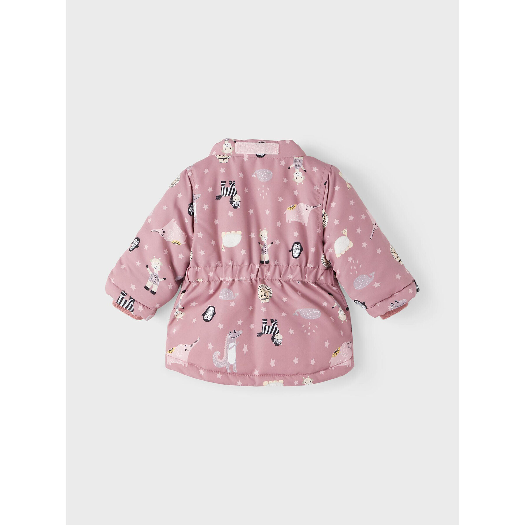 NAME IT Зимно яке 13206333 Розов Regular Fit - Pepit.bg