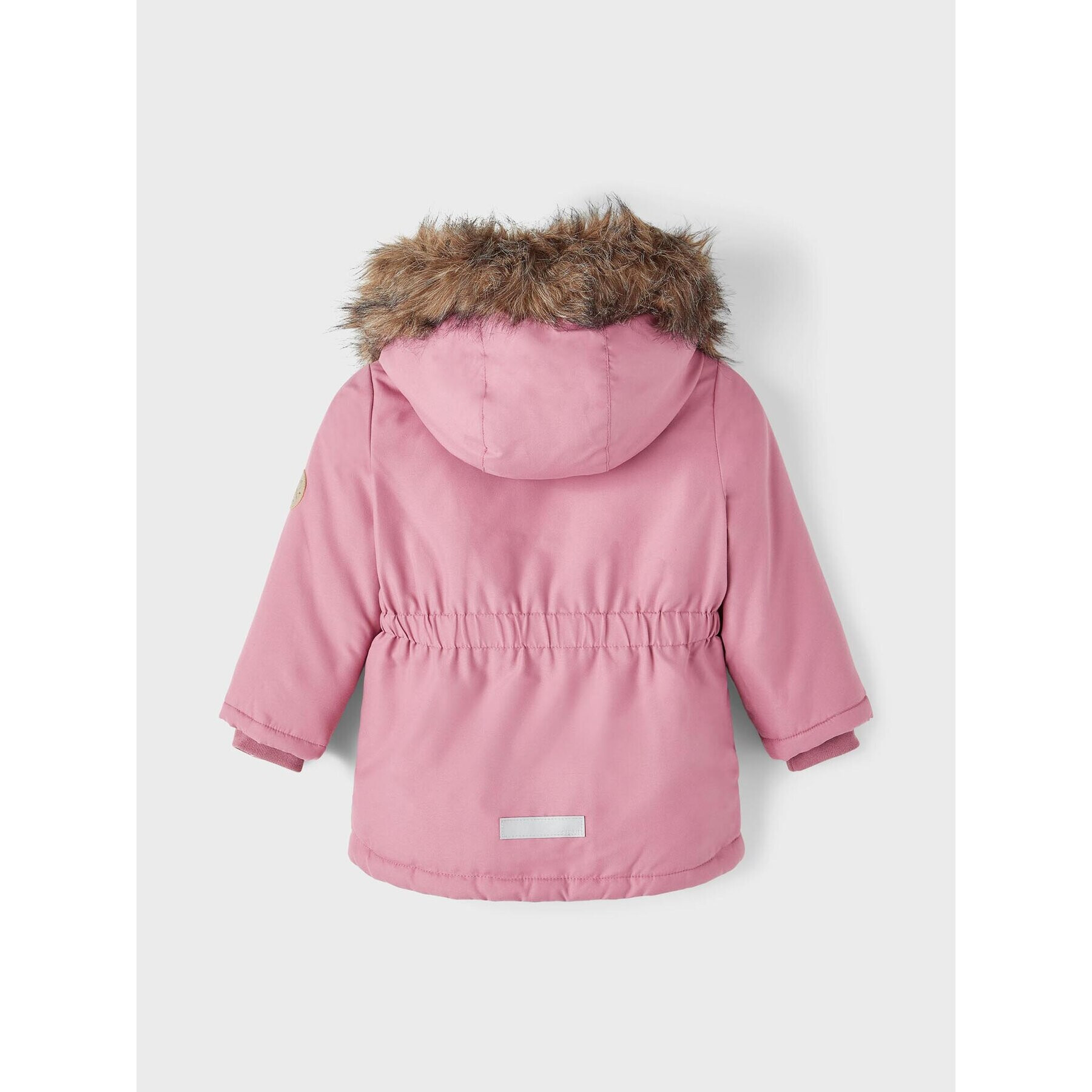 NAME IT Зимно яке 13216492 Розов Regular Fit - Pepit.bg