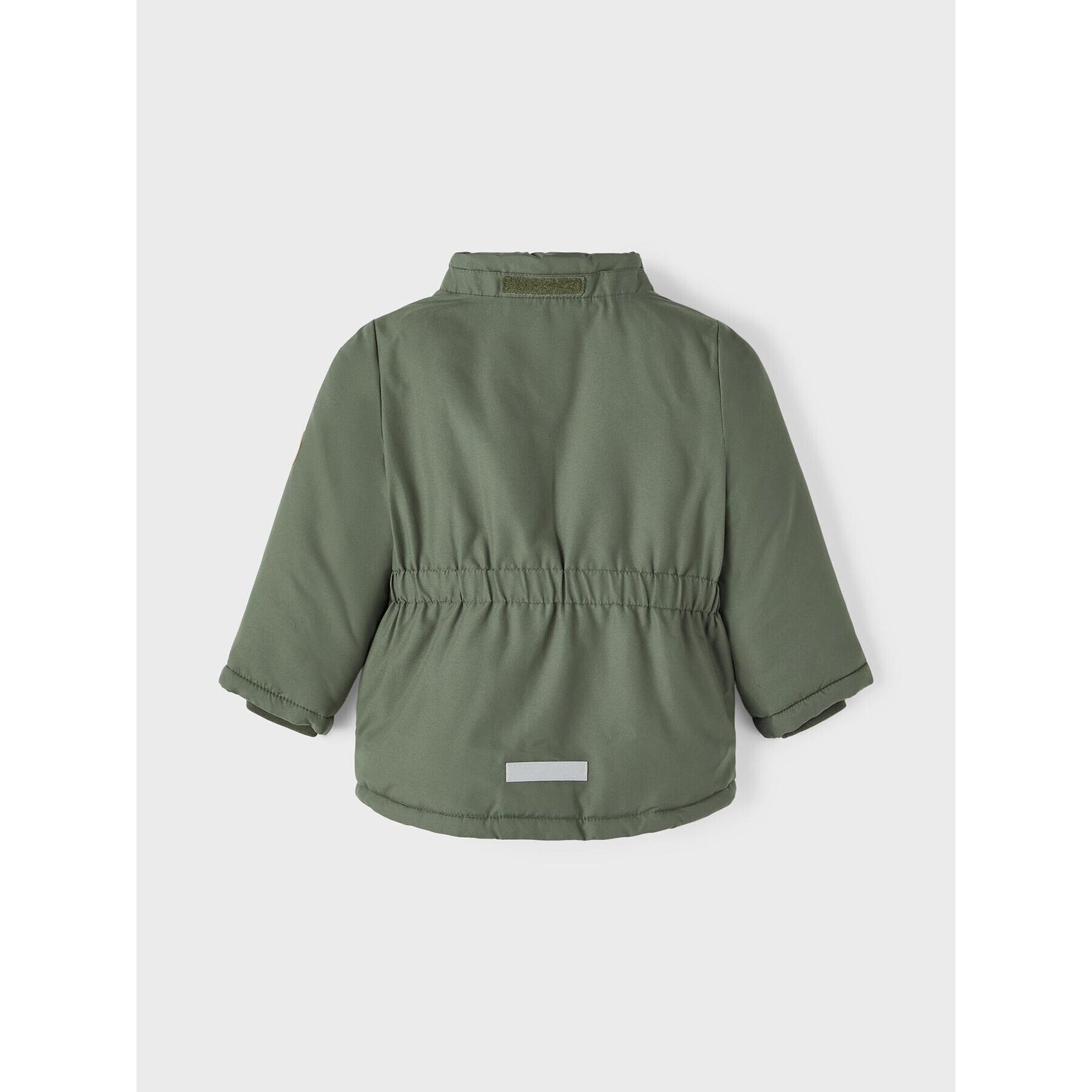 NAME IT Зимно яке 13216492 Зелен Regular Fit - Pepit.bg