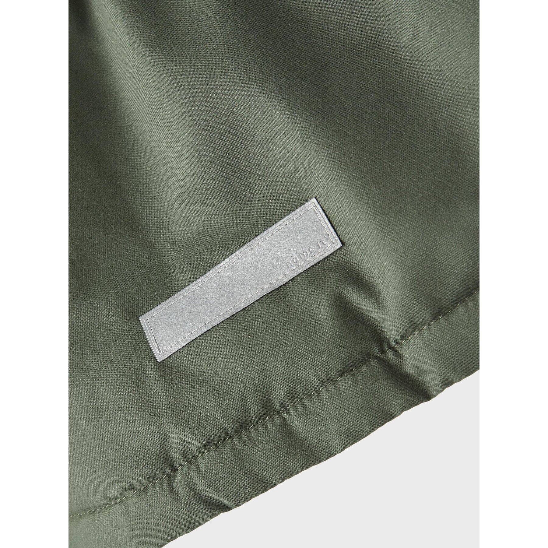 NAME IT Зимно яке 13216492 Зелен Regular Fit - Pepit.bg