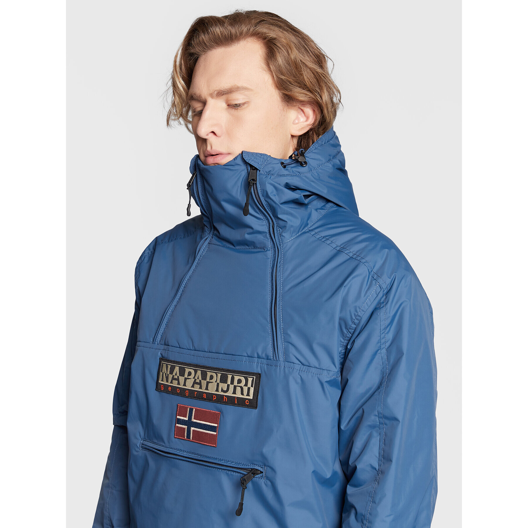 Napapijri Анорак Northfarer 2.0 Wint NP0A4GS5 Тъмносин Regular Fit - Pepit.bg