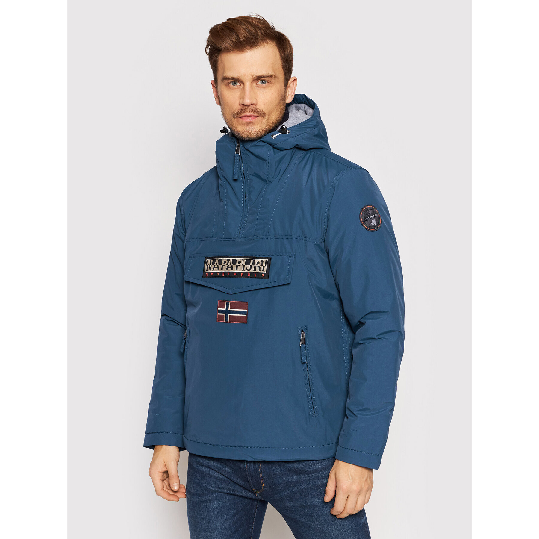 Napapijri Анорак NP0A4EGY Тъмносин Regular Fit - Pepit.bg