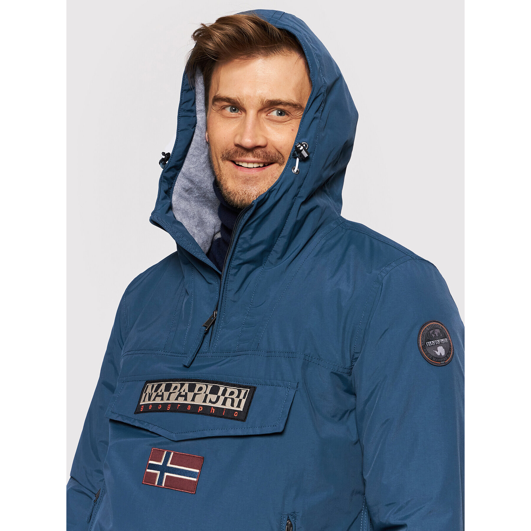 Napapijri Анорак NP0A4EGY Тъмносин Regular Fit - Pepit.bg