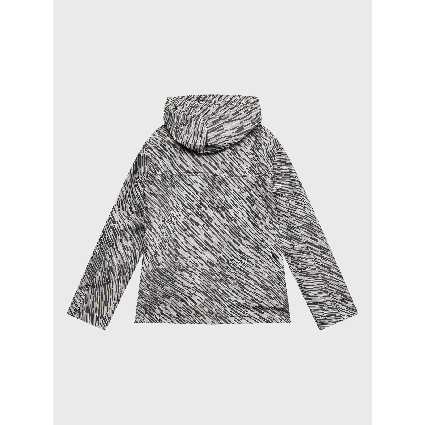 Napapijri Анорак Rainforest AOP 2 NP0A4GX9 M Сив Regular Fit - Pepit.bg