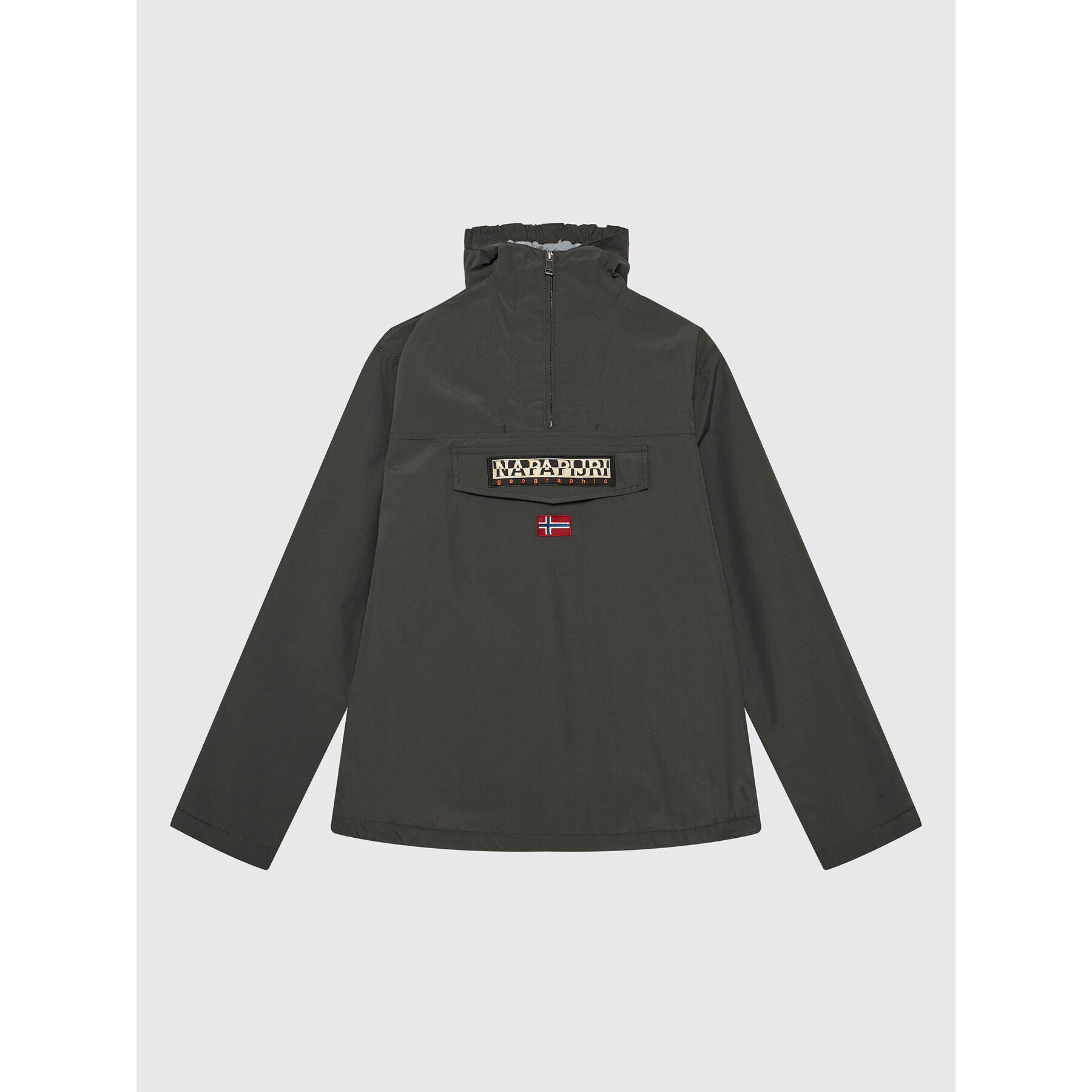 Napapijri Анорак Rainforest NP0A4EPL D Сив Regular Fit - Pepit.bg