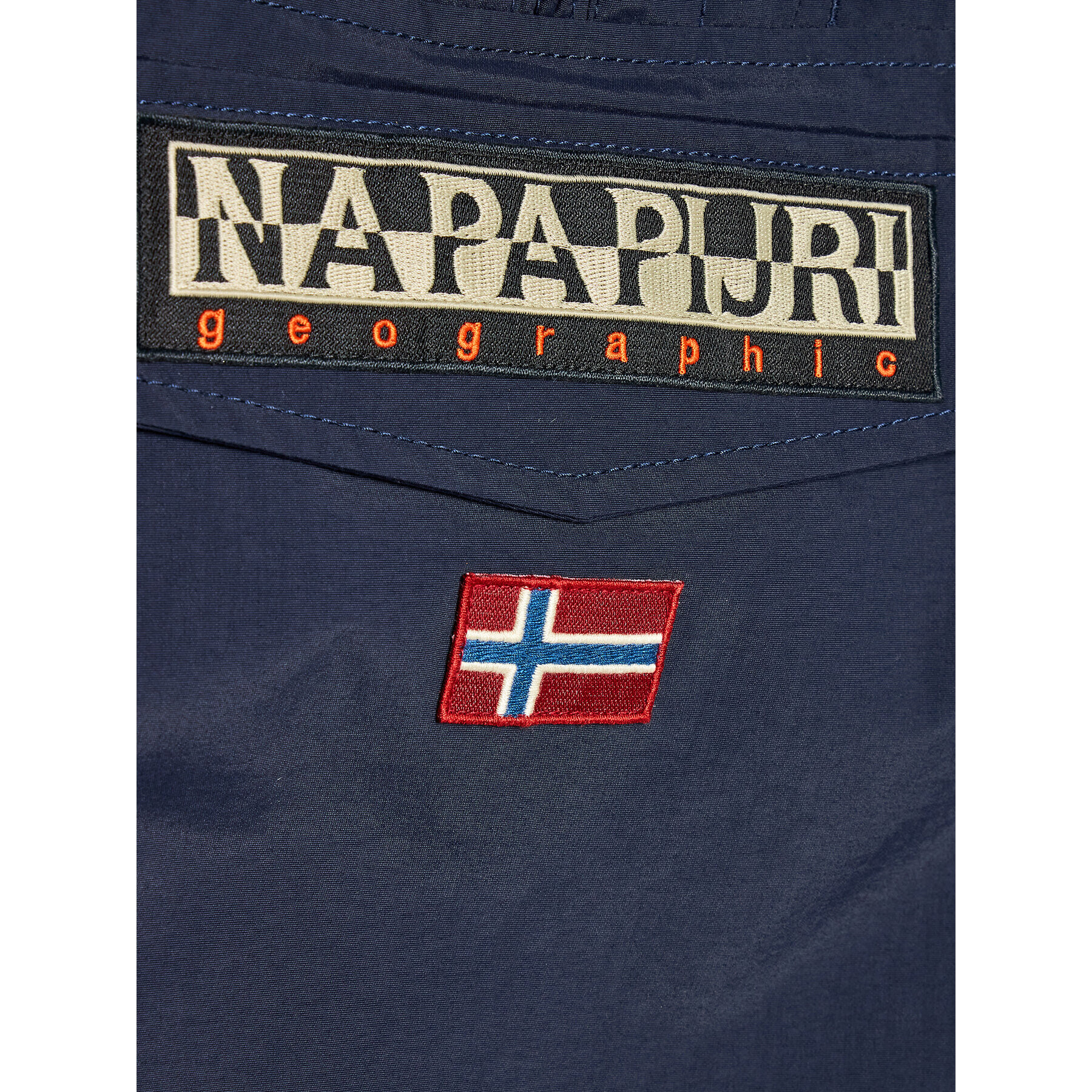 Napapijri Анорак Rainforest NP0A4GNB S Тъмносин Regular Fit - Pepit.bg