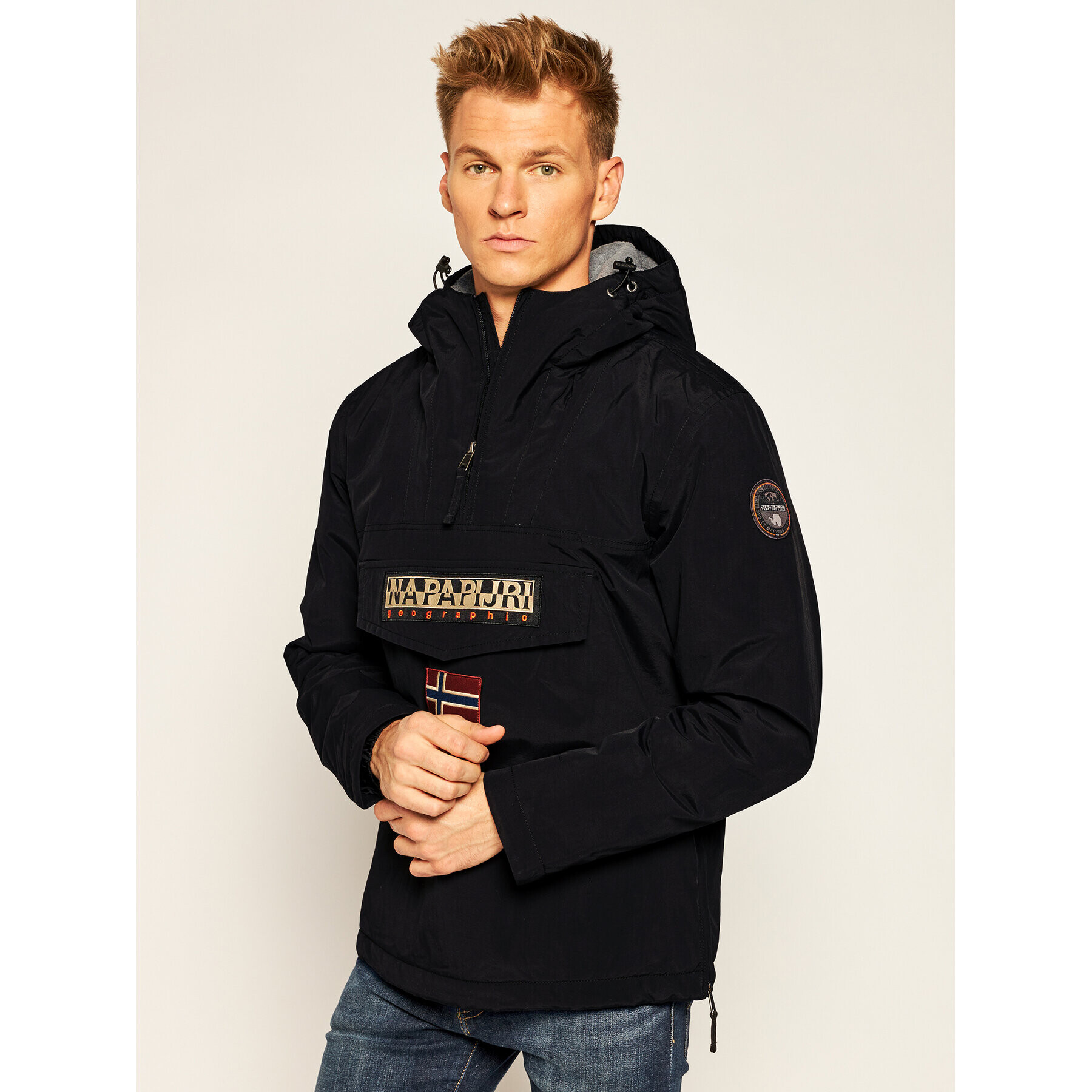 Napapijri Анорак Rainforest Winter 2 NP0A4EGZ Черен Regular Fit - Pepit.bg