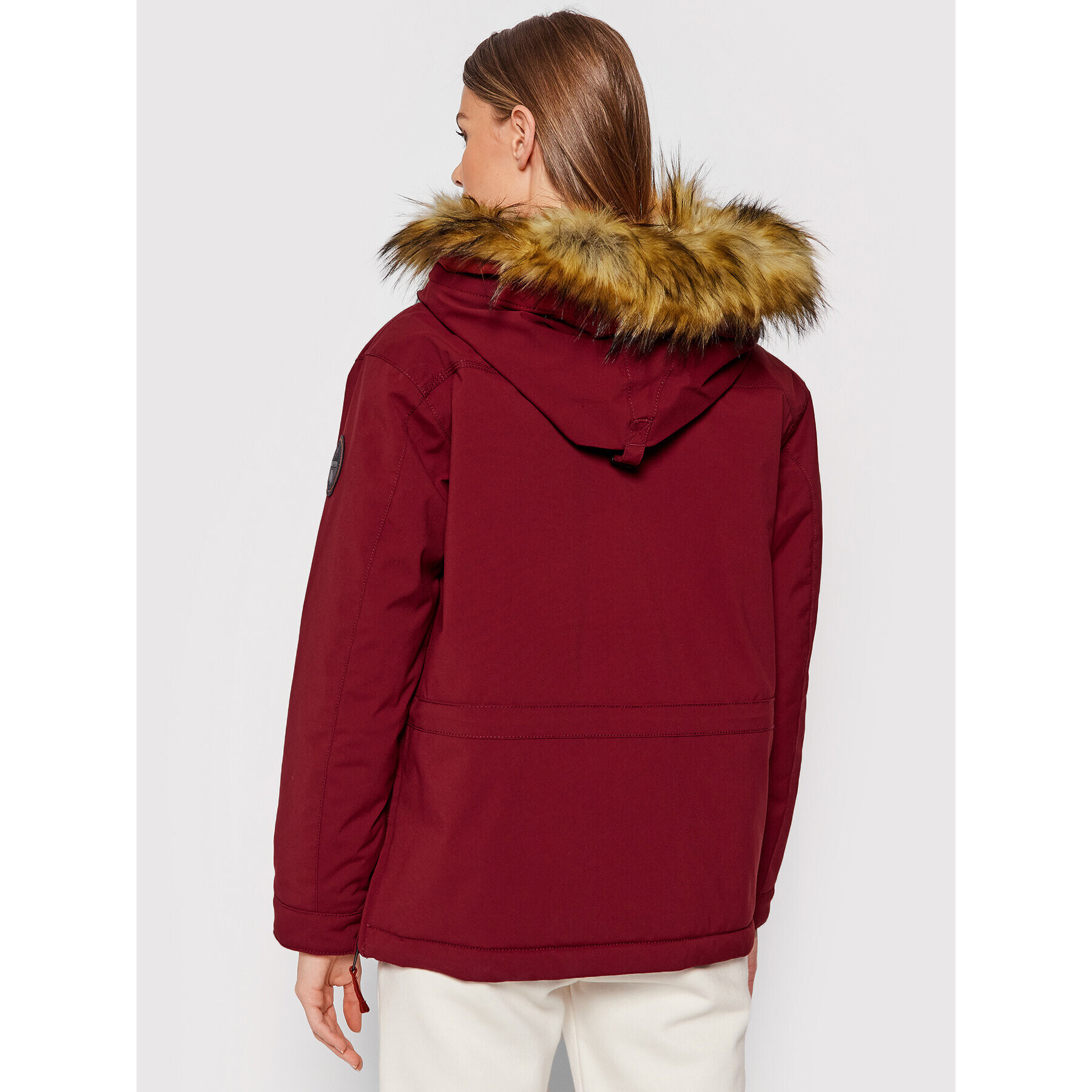 Napapijri Анорак Skidoo Wom Ef 3 NP0A4EVI Бордо Regular Fit - Pepit.bg