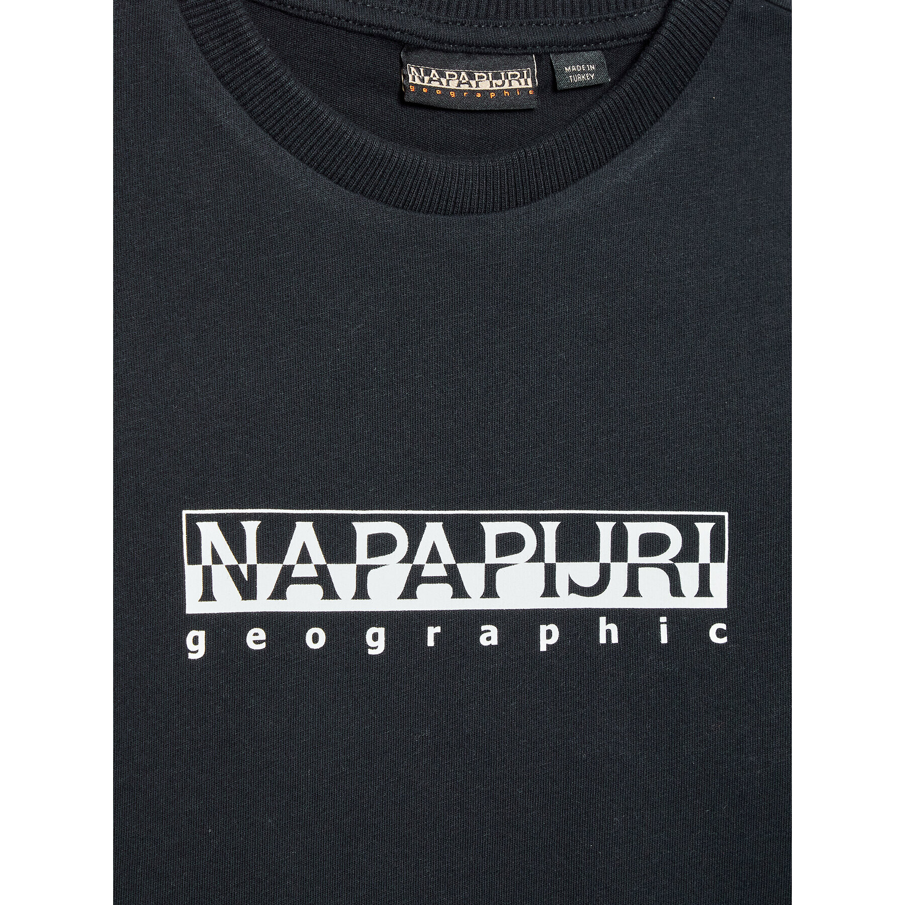Napapijri Блуза S-Box NP0A4GNI M Черен Regular Fit - Pepit.bg