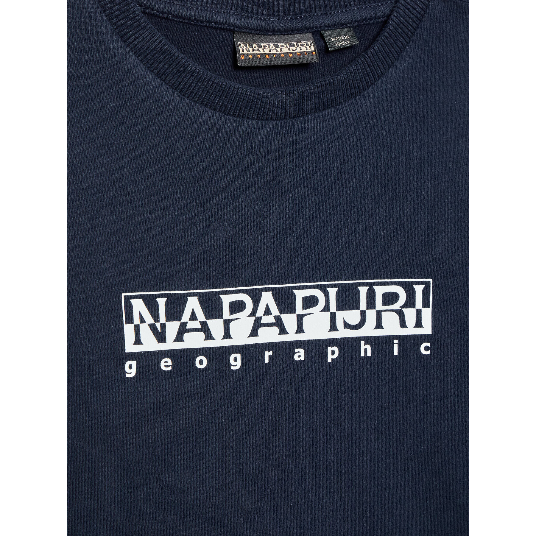 Napapijri Блуза S-Box NP0A4GNI M Тъмносин Regular Fit - Pepit.bg