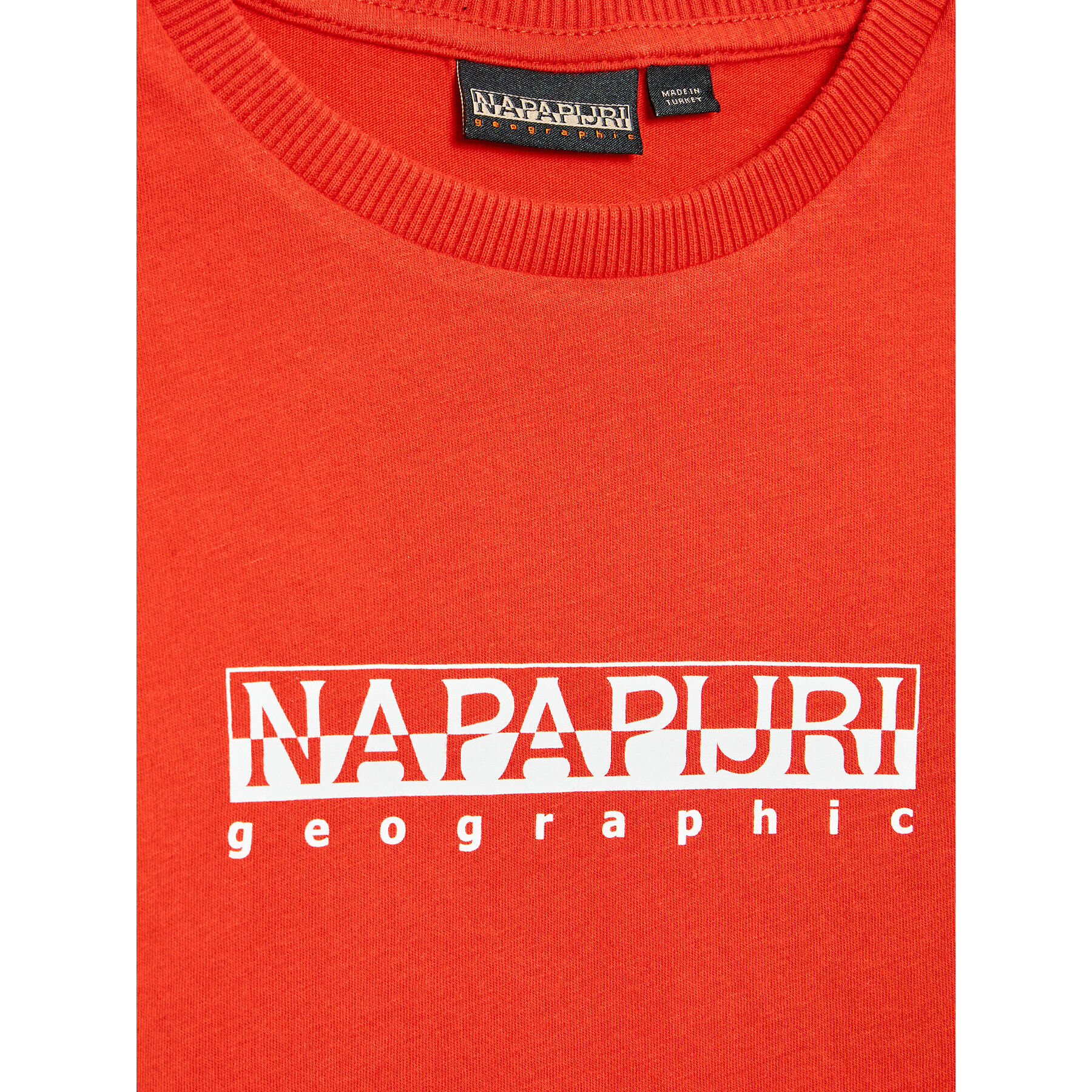 Napapijri Блуза S-Box NP0A4GNI S Червен Regular Fit - Pepit.bg