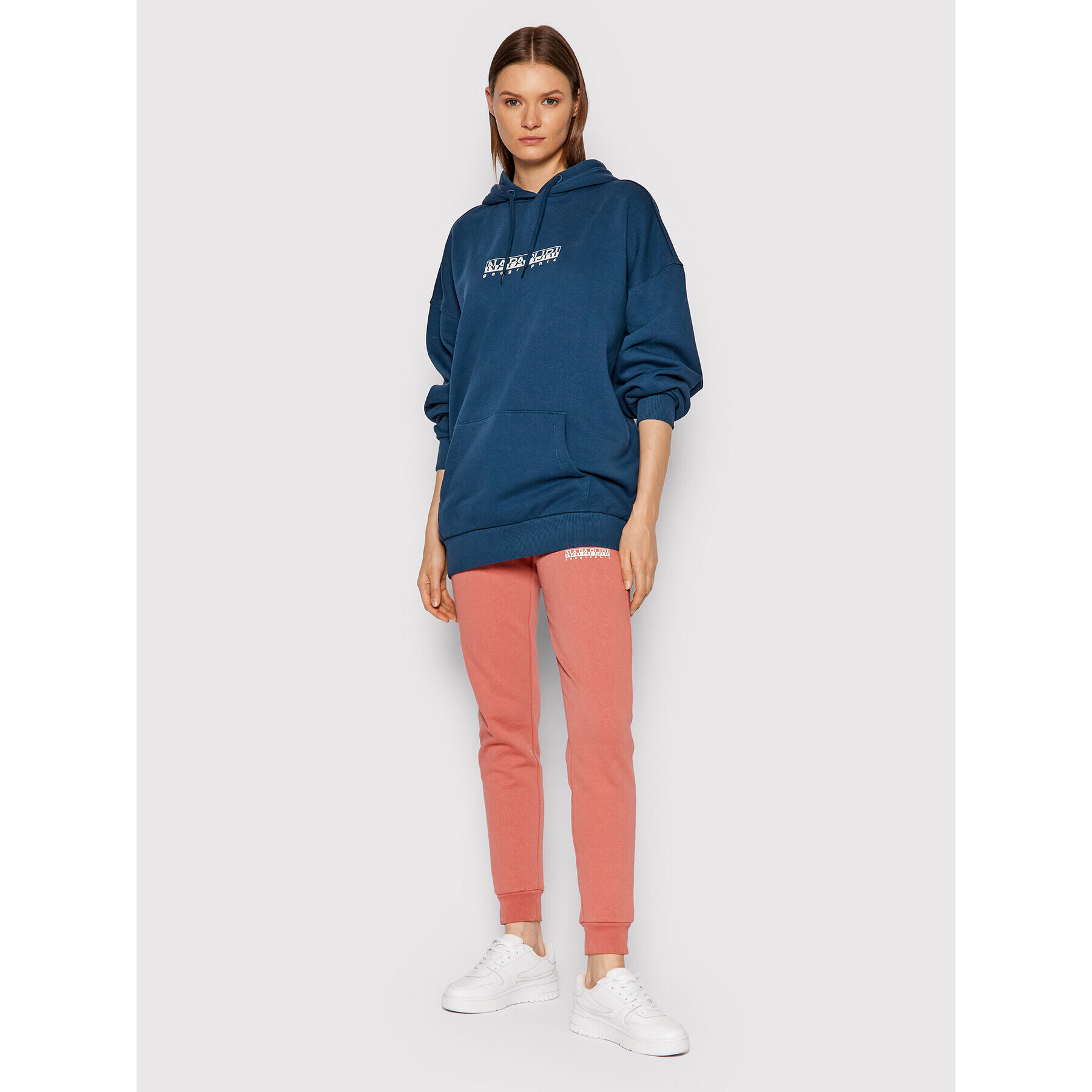 Napapijri Долнище анцуг M-Box NP0A4FV5 Розов Slim Fit - Pepit.bg
