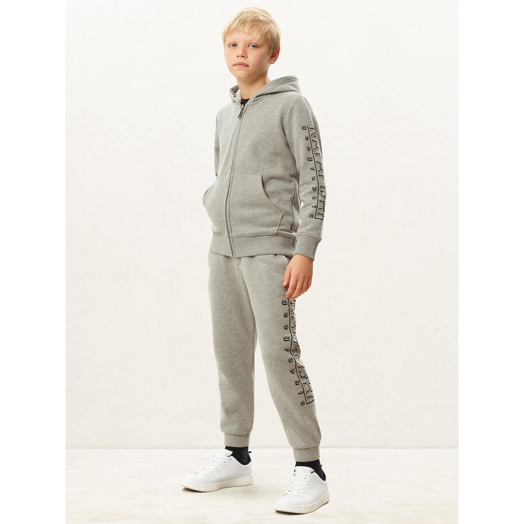Napapijri Долнище анцуг Moli N0YIWE Сив Regular Fit - Pepit.bg
