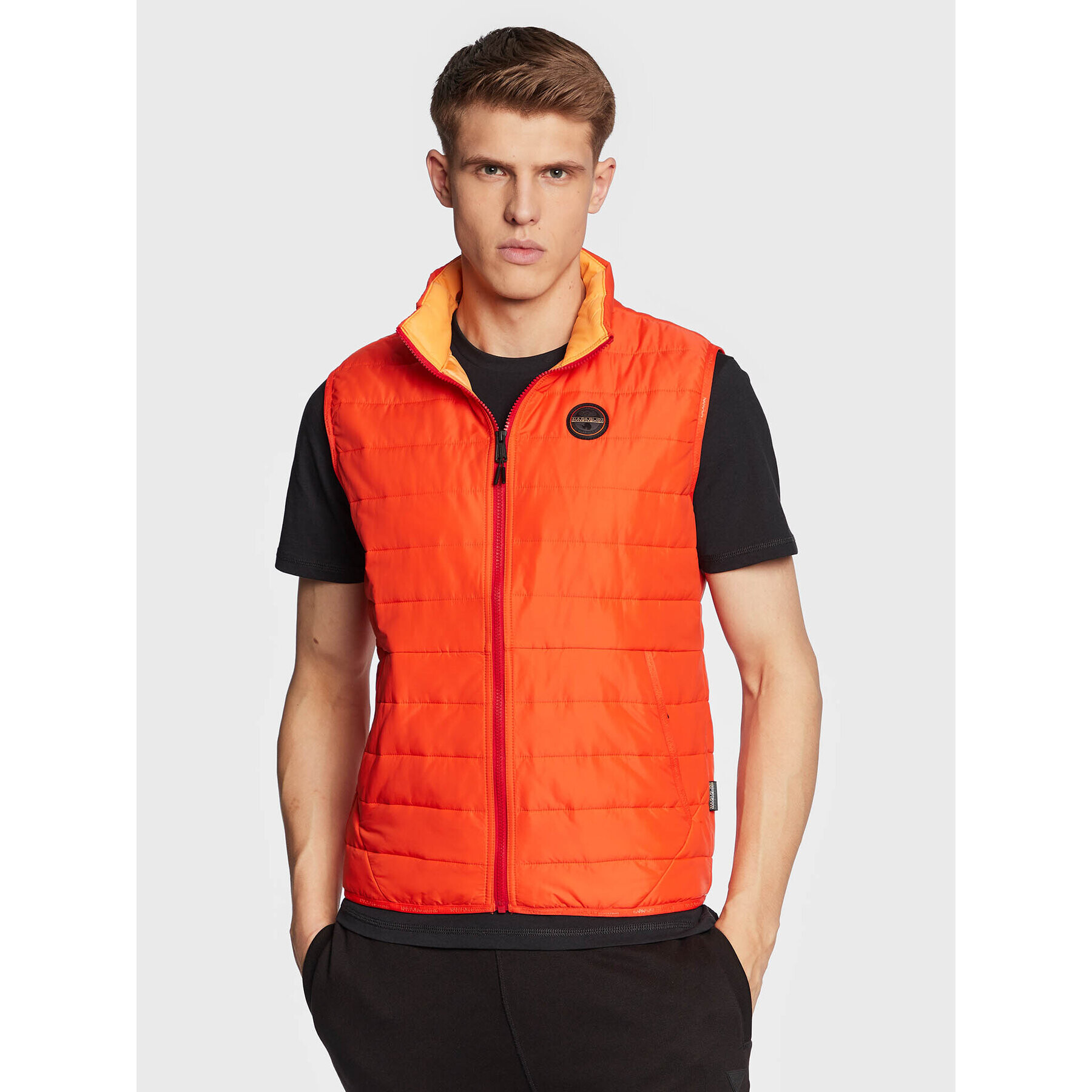 Napapijri Елек Acalmar NP0A4H8G Оранжев Regular Fit - Pepit.bg