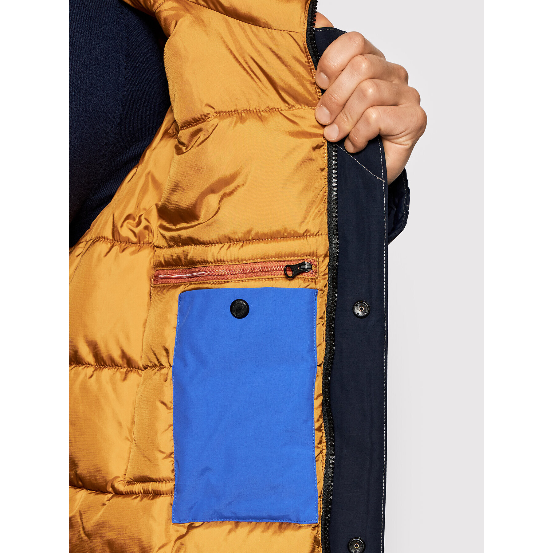 Napapijri Парка Asther NP0A4FLI Тъмносин Regular Fit - Pepit.bg