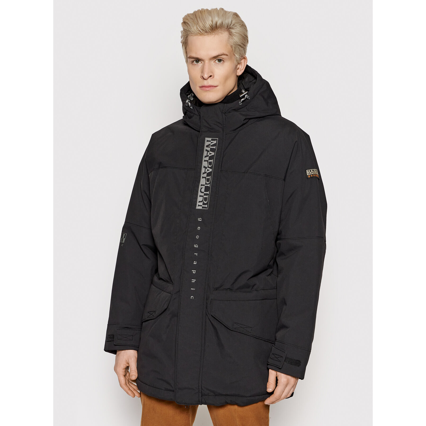 Napapijri Парка Dolomites NP0A4FPQ Черен Regular Fit - Pepit.bg