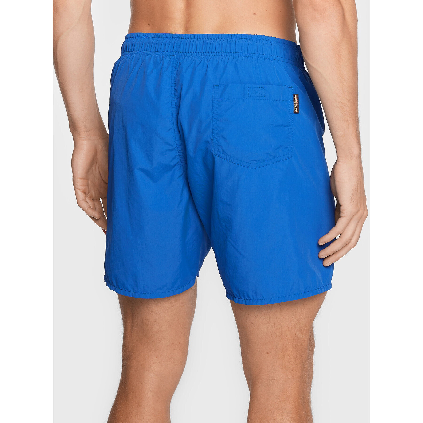 Napapijri Плувни шорти V-Box NP0A4GAH Син Regular Fit - Pepit.bg