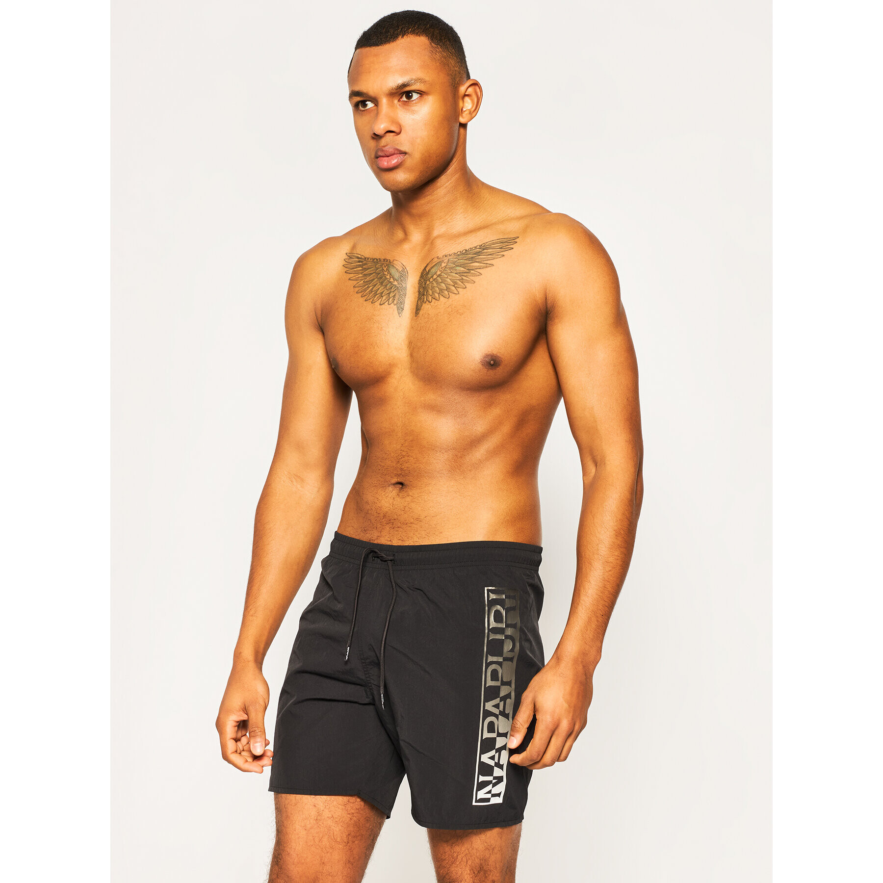 Napapijri Плувни шорти Victor NP0A4E1J0 Черен Regular Fit - Pepit.bg