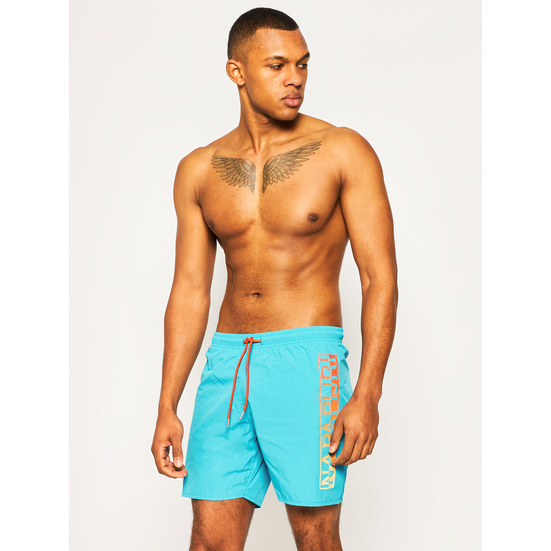 Napapijri Плувни шорти Victor NP0A4E1JI Син Regular Fit - Pepit.bg