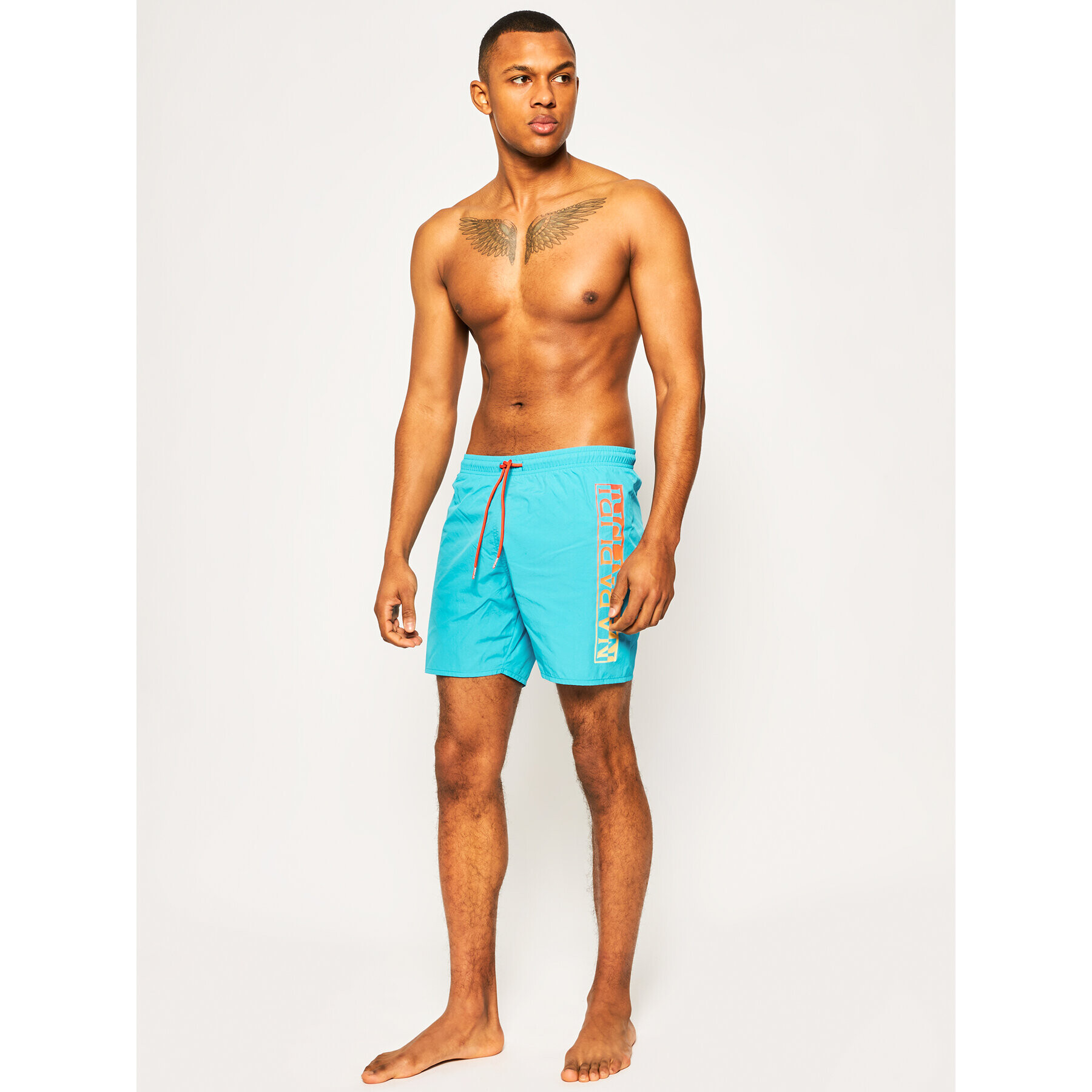 Napapijri Плувни шорти Victor NP0A4E1JI Син Regular Fit - Pepit.bg