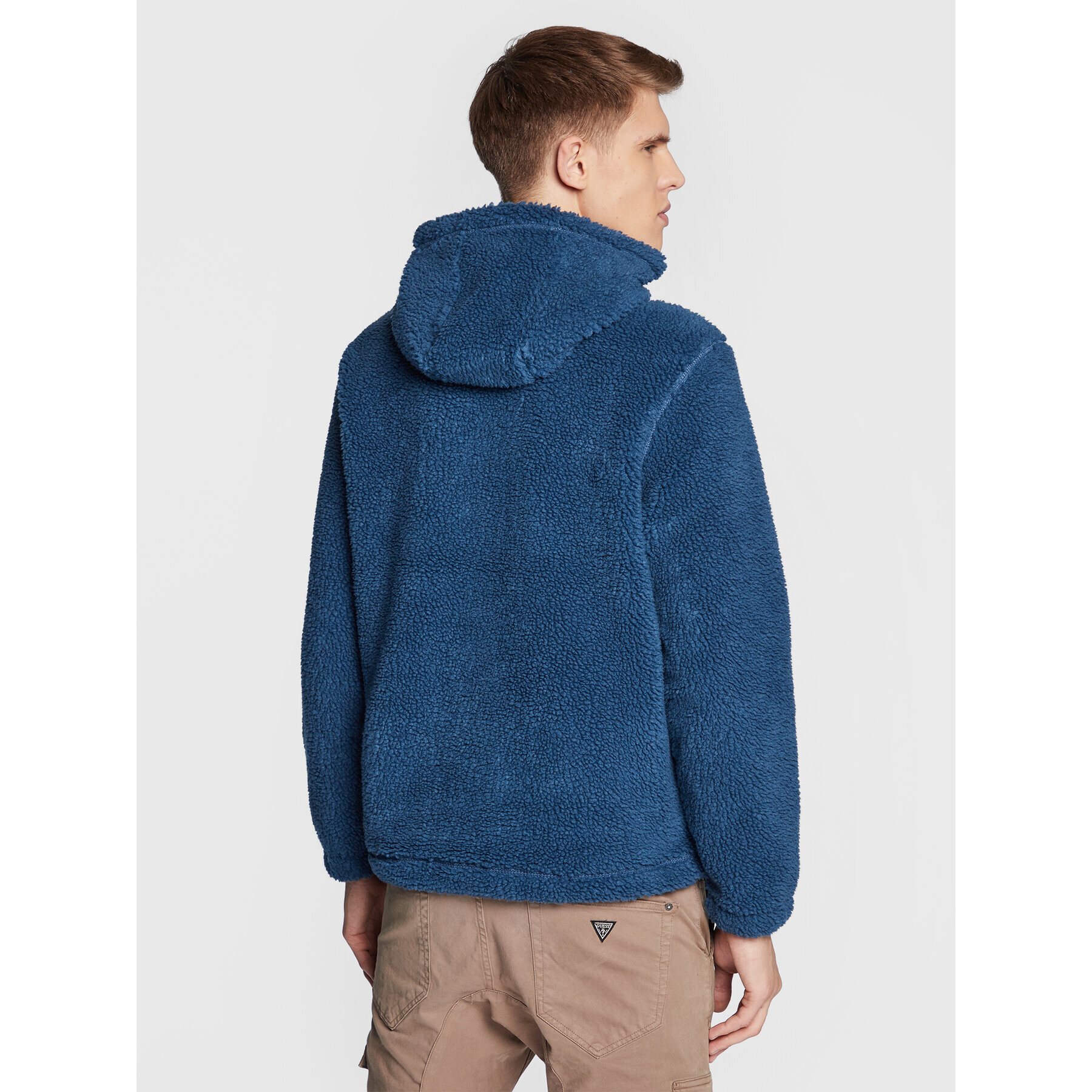 Napapijri Полар Morgex NP0A4GJ2 Син Regular Fit - Pepit.bg