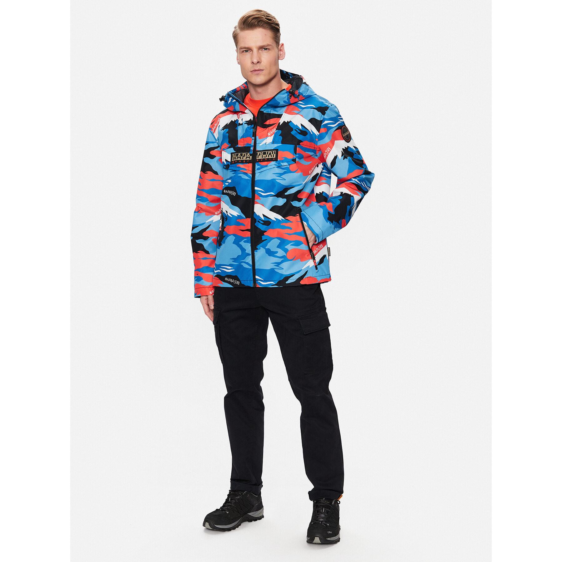 Napapijri Преходно яке Rainforest NP0A4H2P Син Regular Fit - Pepit.bg