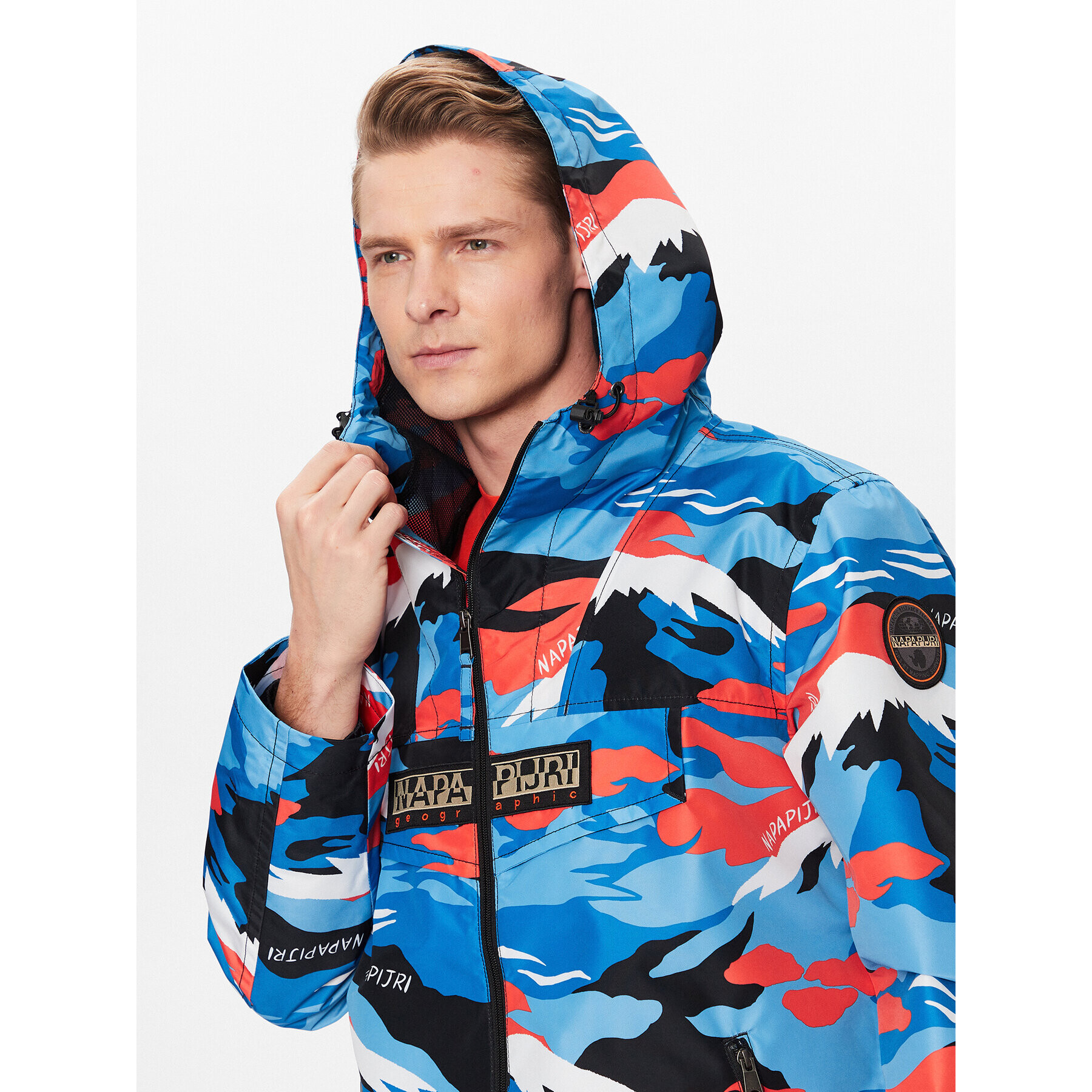 Napapijri Преходно яке Rainforest NP0A4H2P Син Regular Fit - Pepit.bg