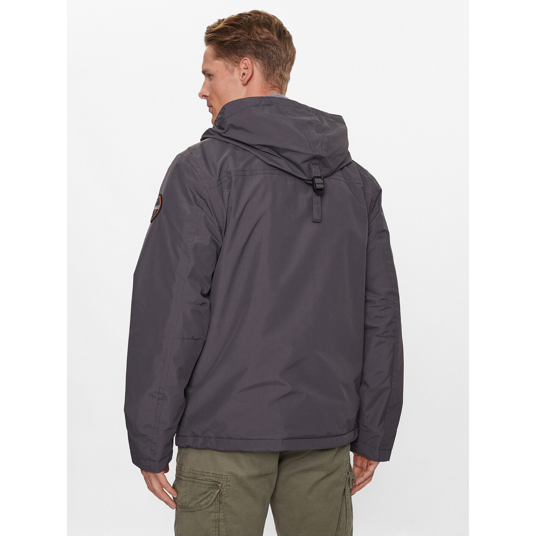 Napapijri Преходно яке Rainforest NP0A4HES Сив Regular Fit - Pepit.bg