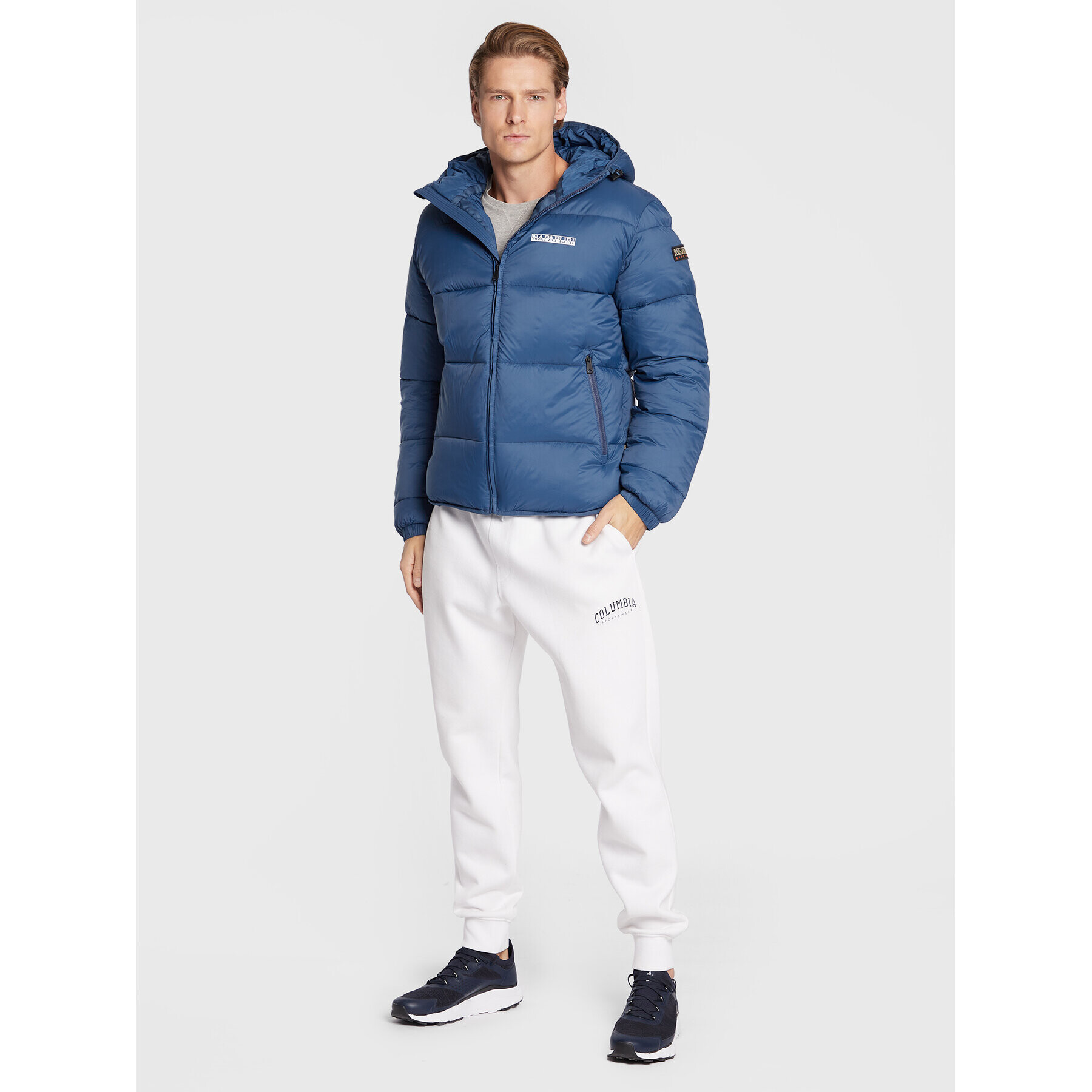 Napapijri Пухено яке A-Suomi NP0A4GJE Син Regular Fit - Pepit.bg