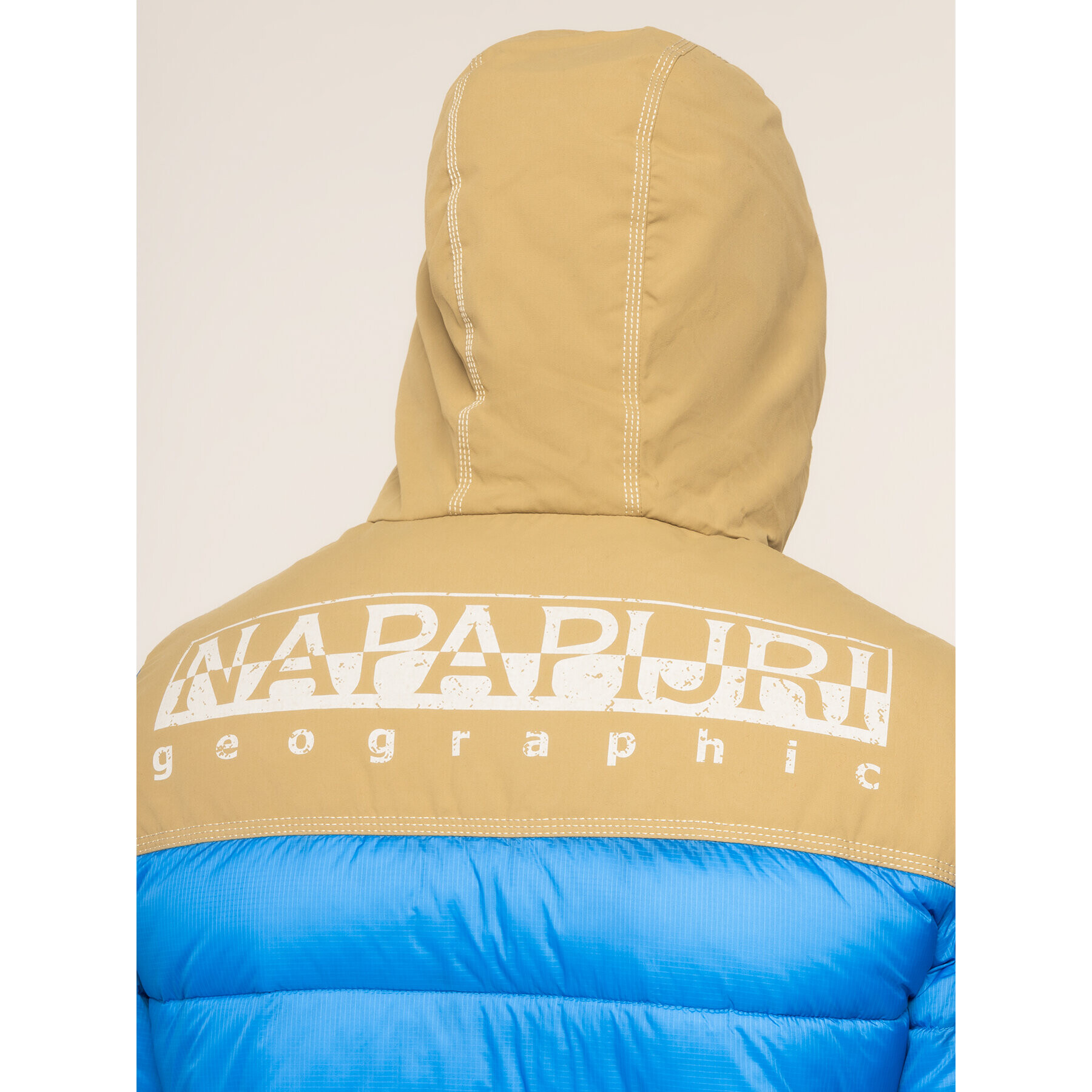 Napapijri Пухено яке Aric N0YITL Син Regular Fit - Pepit.bg