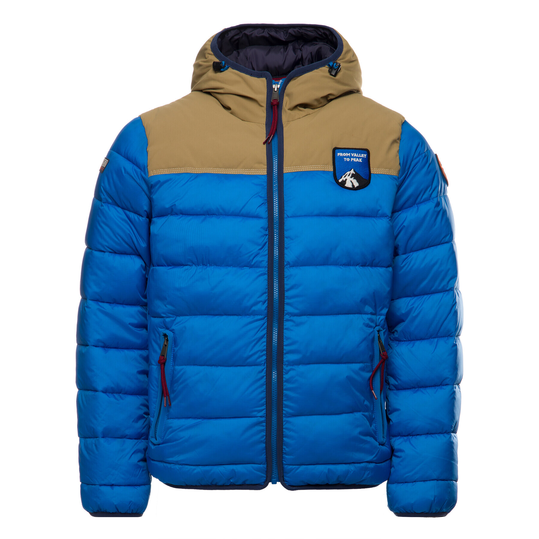 Napapijri Пухено яке Aric N0YITL Син Regular Fit - Pepit.bg
