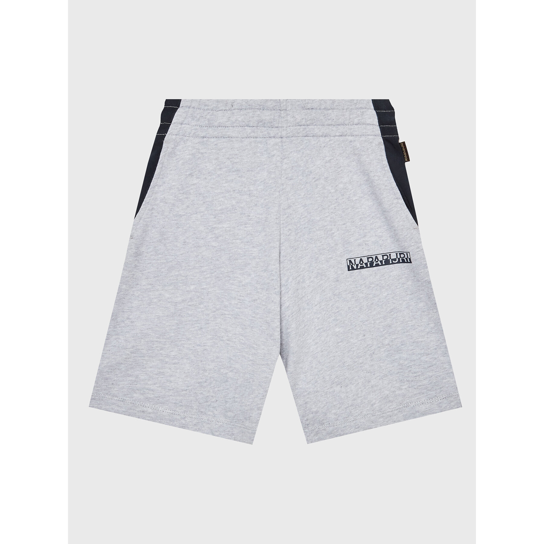 Napapijri Шорти от плат Pinta NP0A4GX8 M Сив Regular Fit - Pepit.bg