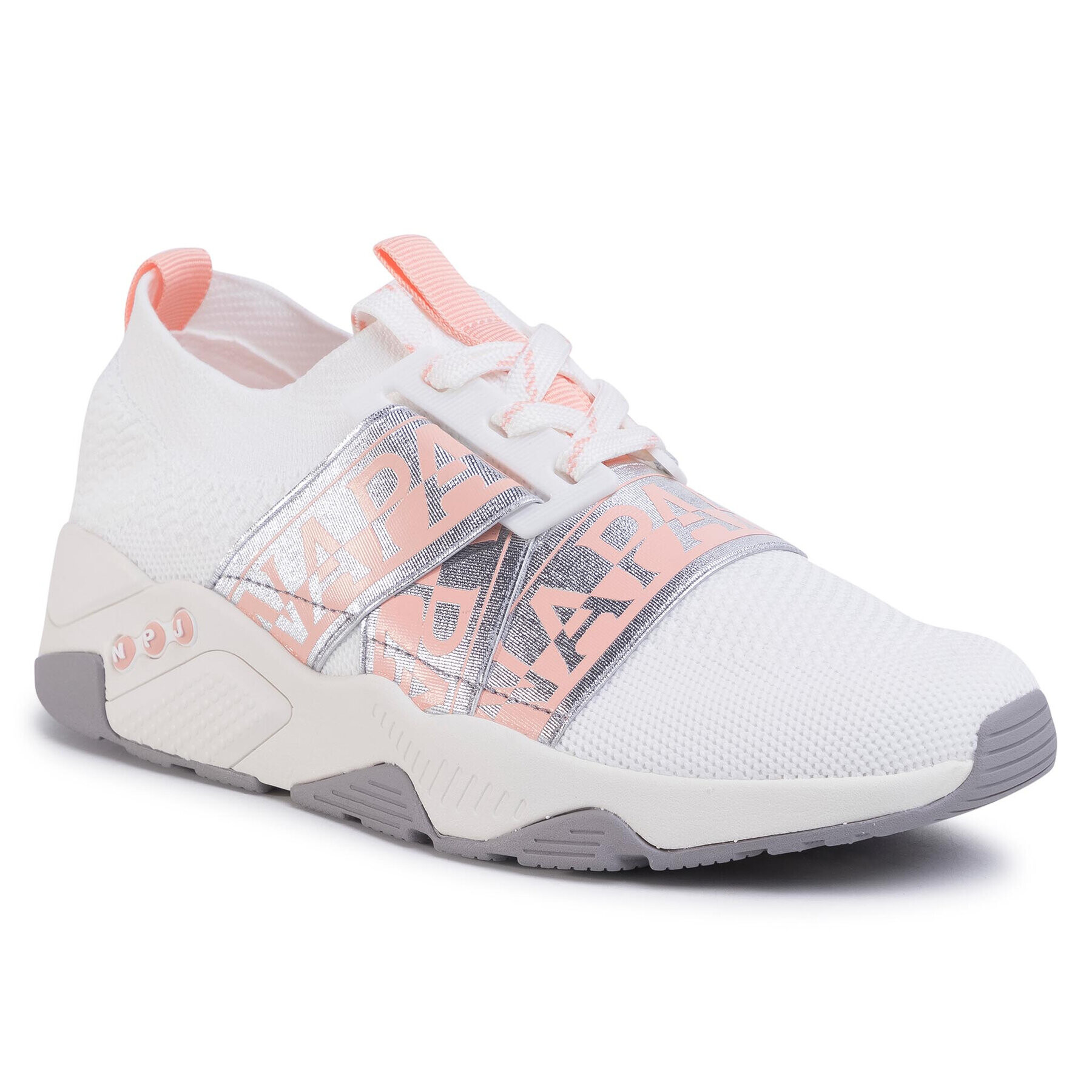 Napapijri Сникърси Leaf NP0A4ET70 Бял - Pepit.bg